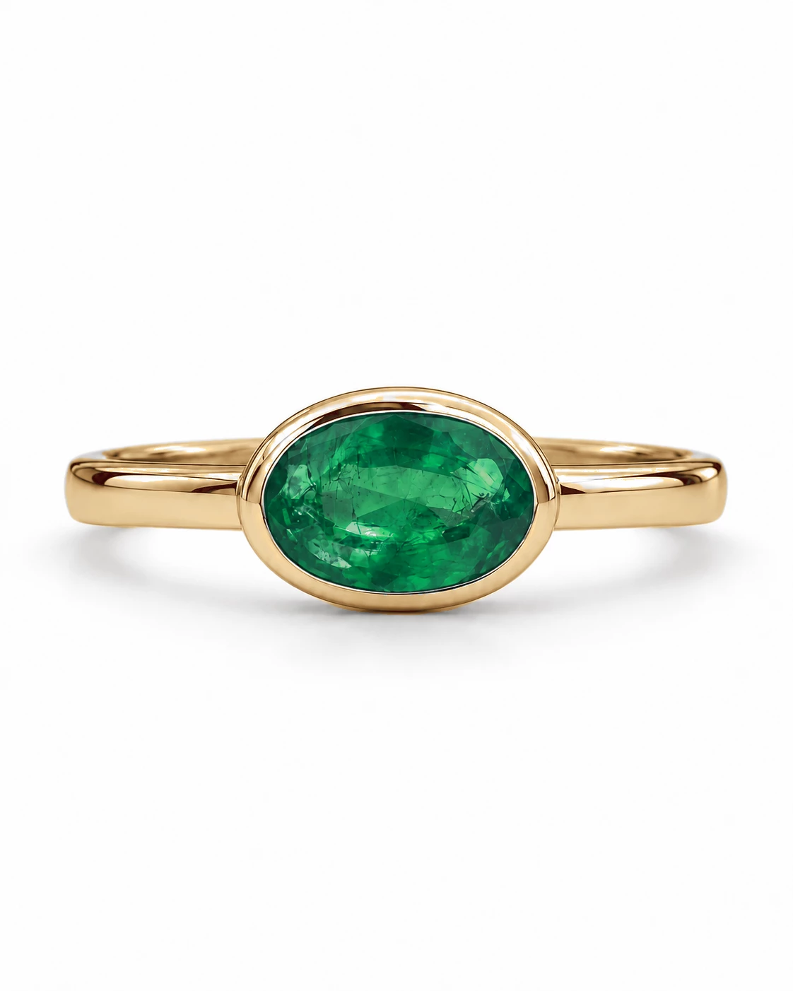 Bague Dynastie Impériale Pierre Précieuse 0,42 ct — vue 9