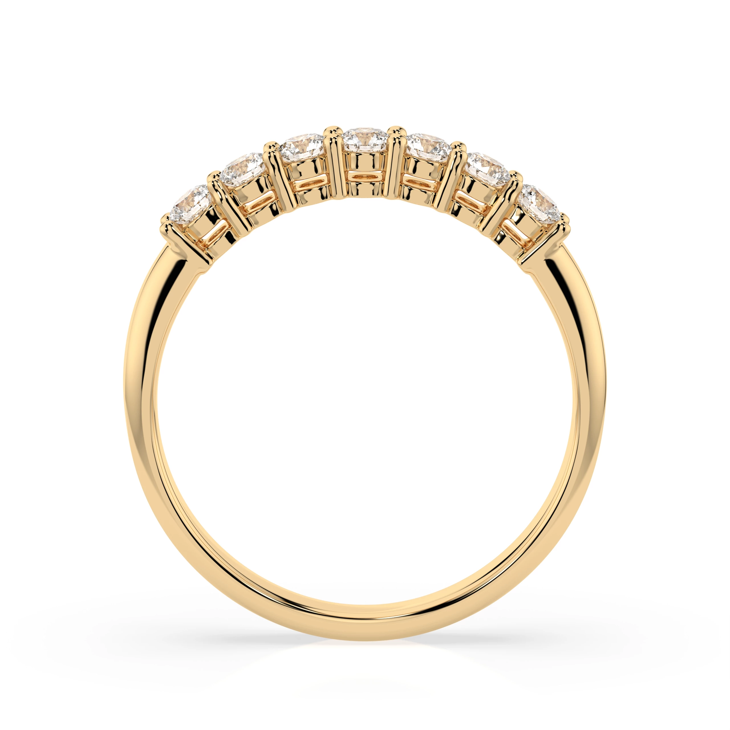 Bague Souvenir Précieux Éternité ronde 0,42 ct — vue 5