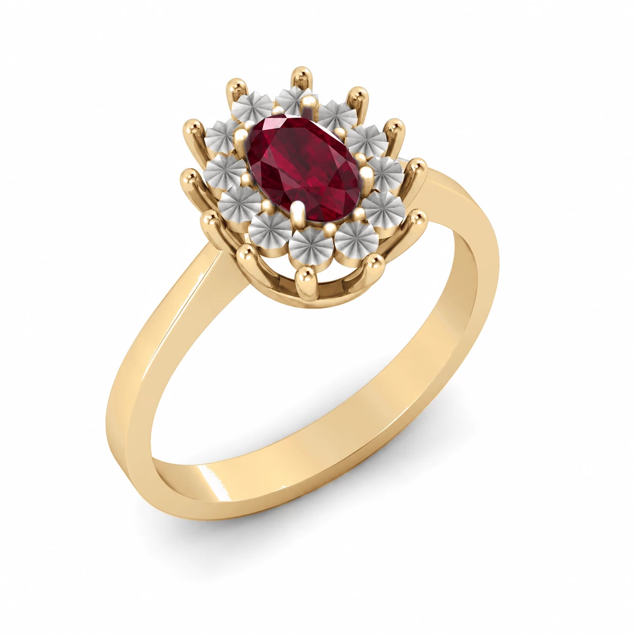 Bague Idylle Lumineuse Pierre Précieuse ovale 0,63 ct — vue 8