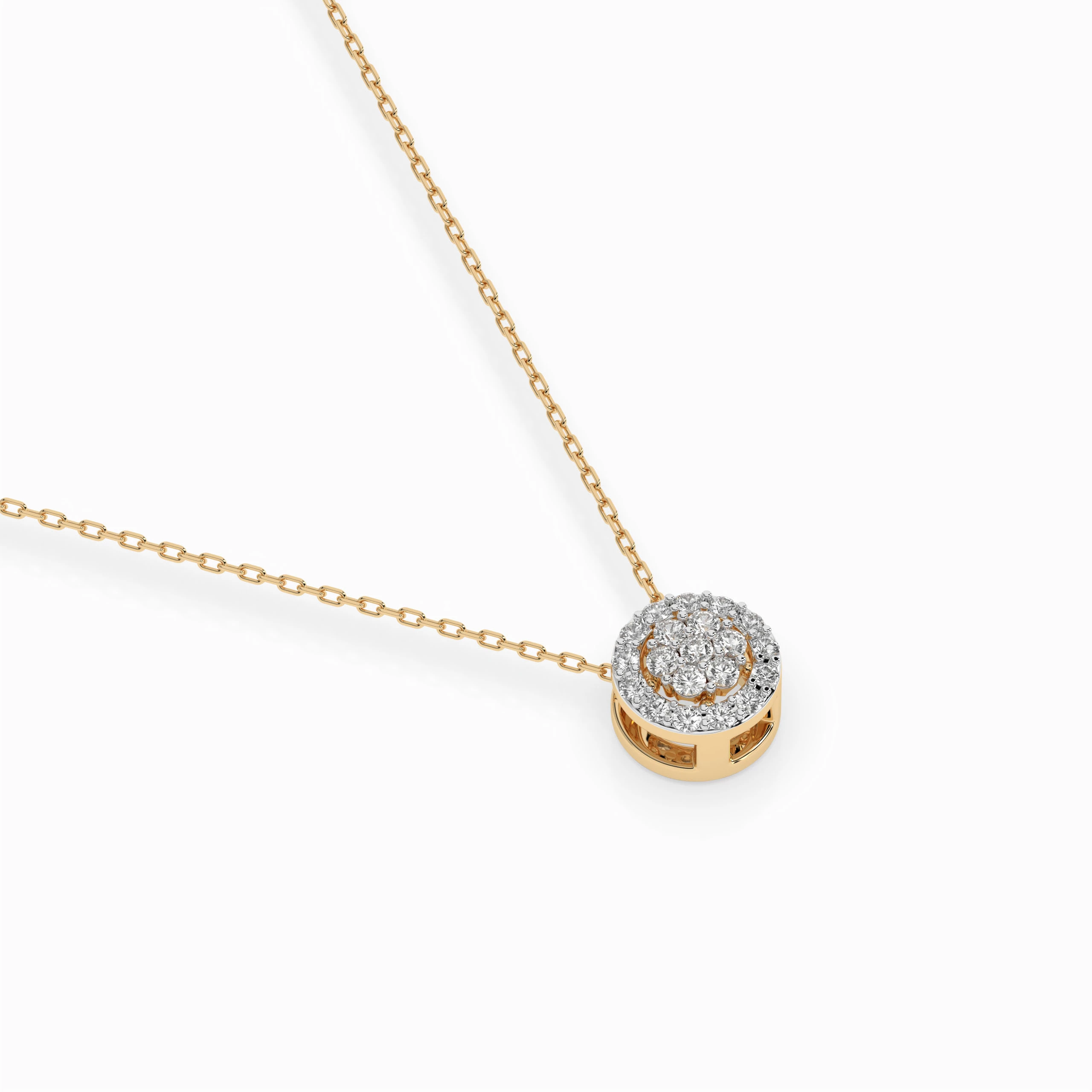 Collier Firmament Sublime Illusion ronde 0,08 ct — vue 6