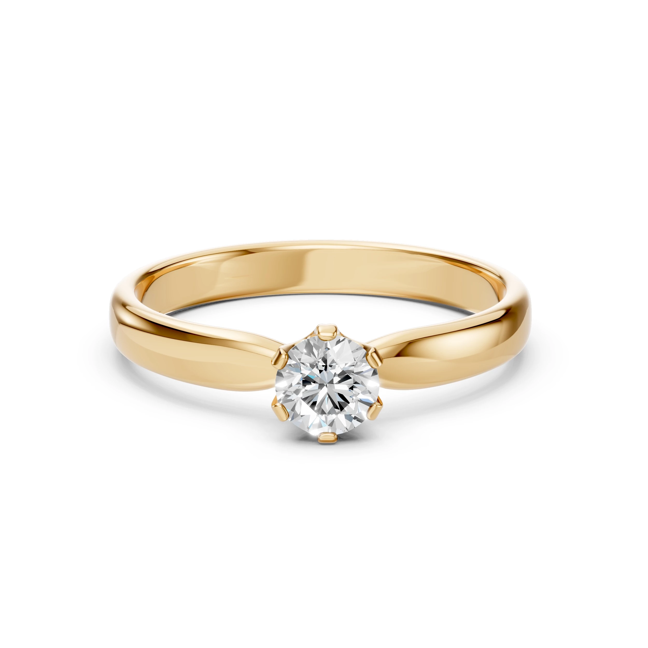Bague Altesse Impériale Solitaire ronde 0,4 ct · 4,7 mm — vue 6