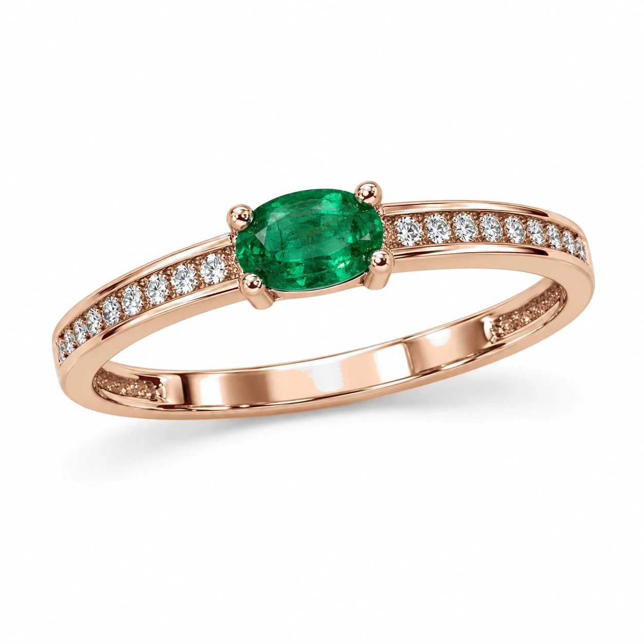 Bague Altesse Éternelle Pierre Précieuse 0,19 ct — vue 1