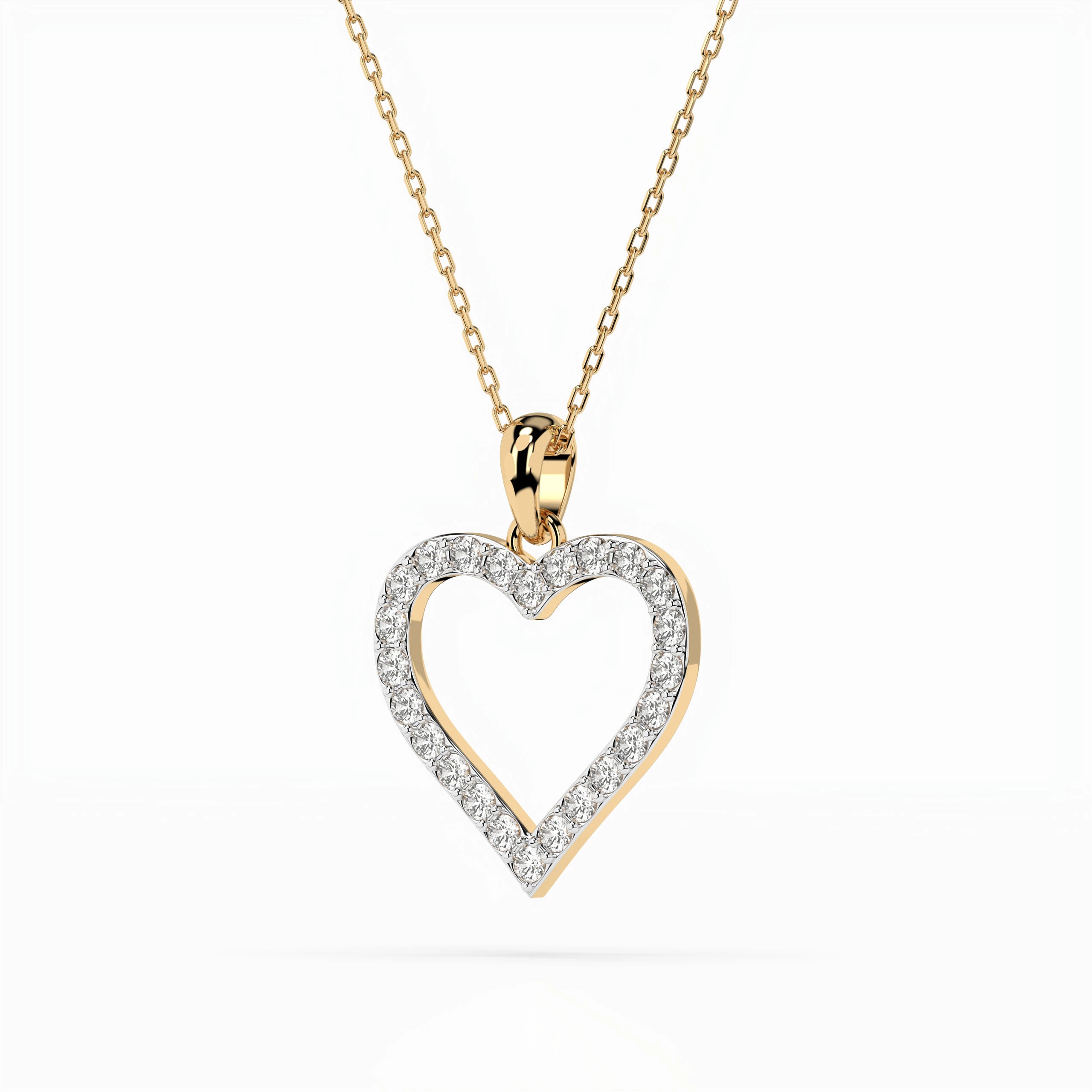 Collier Passion Impériale Minimalisme ronde 0,31 ct — vue 5