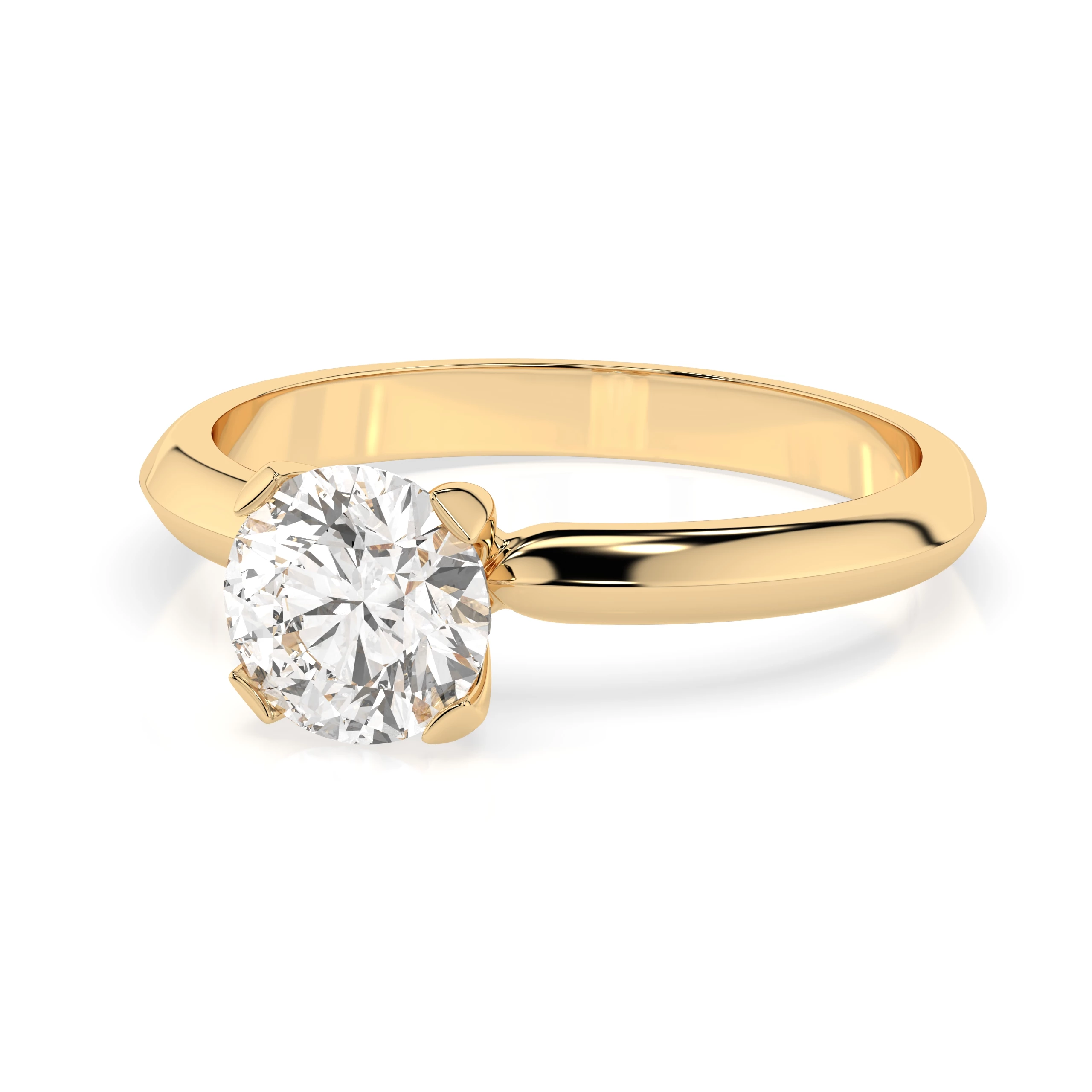 Bague Dynastie Magnifique Solitaire ronde 0,7 ct · 5,7 mm — vue 6