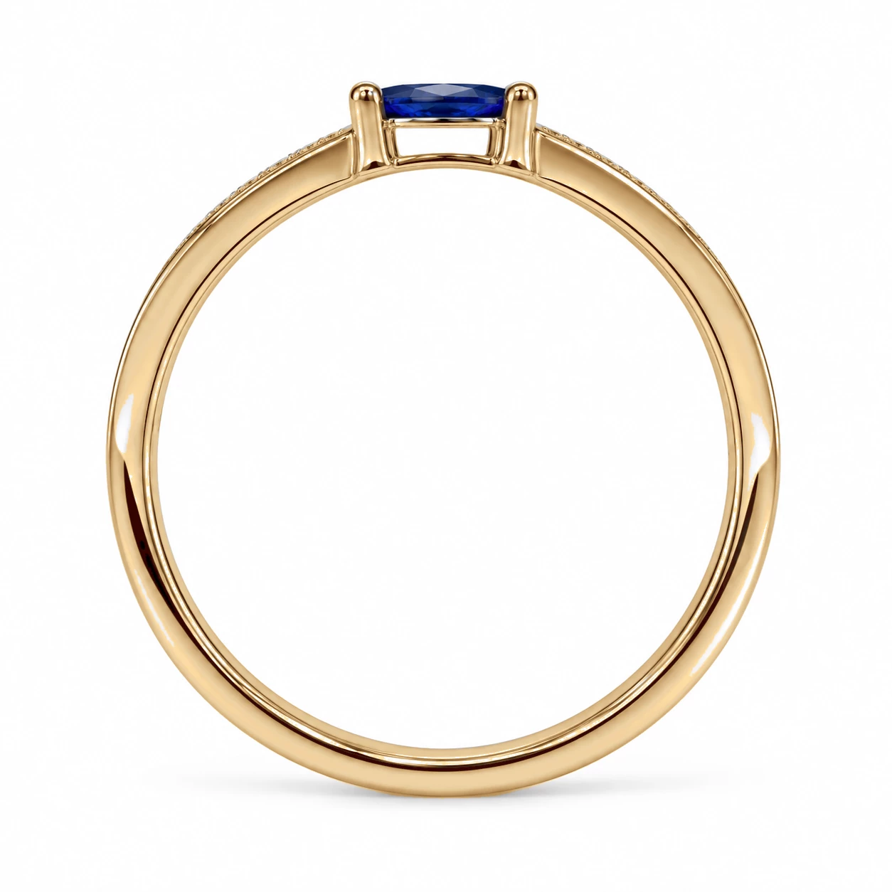 Bague Comète Cristalline Pierre Précieuse 0,31 ct — vue 8
