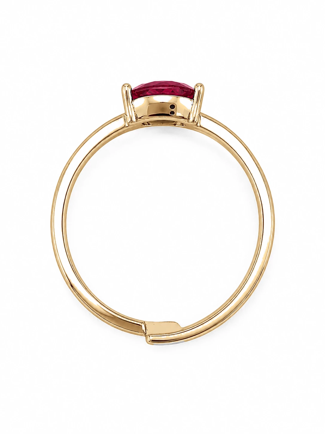 Bague Lien Sincère Pierre Précieuse 0,5 ct — vue 8