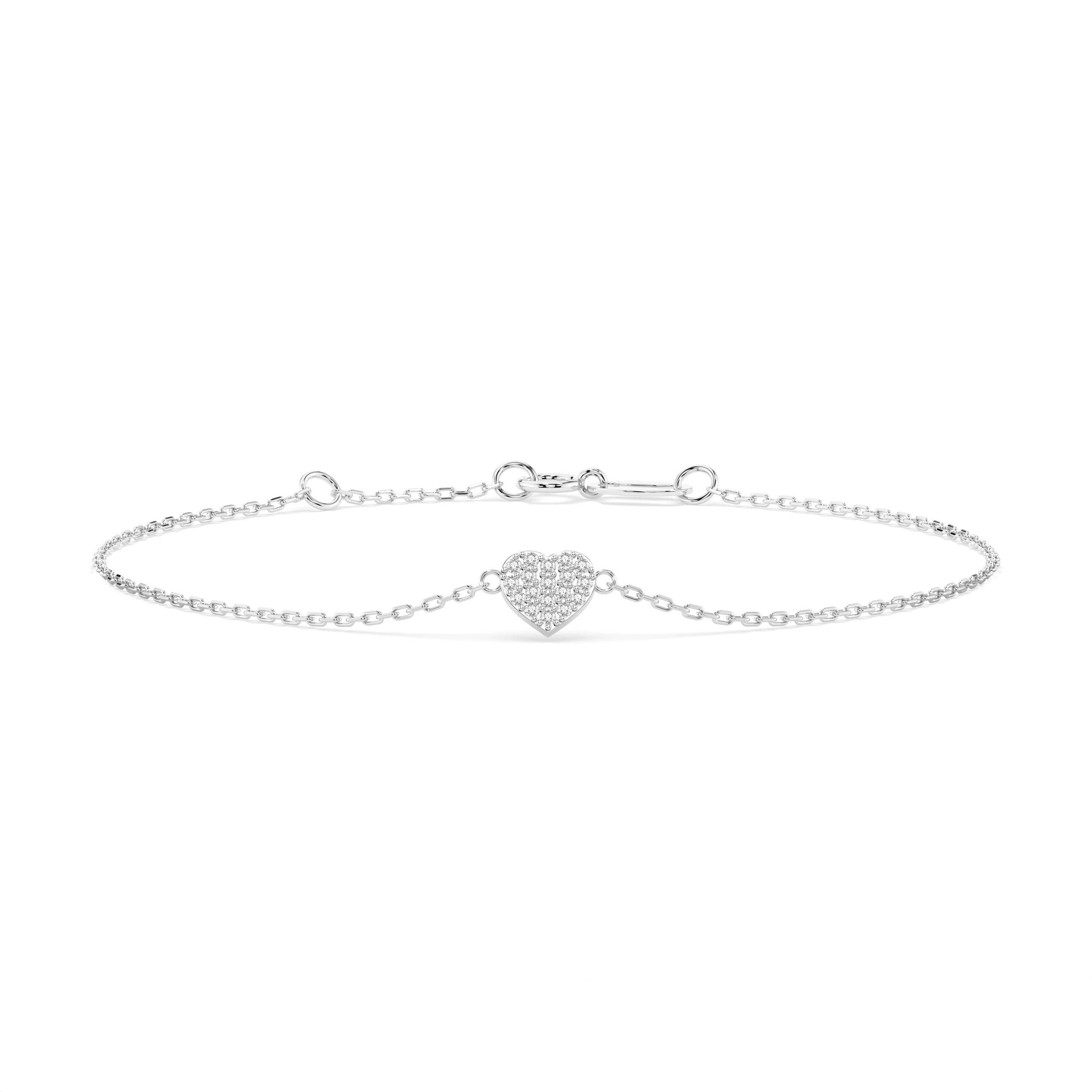 Bracelet Velours Secret Minimalisme ronde 0,09 ct — vue 1