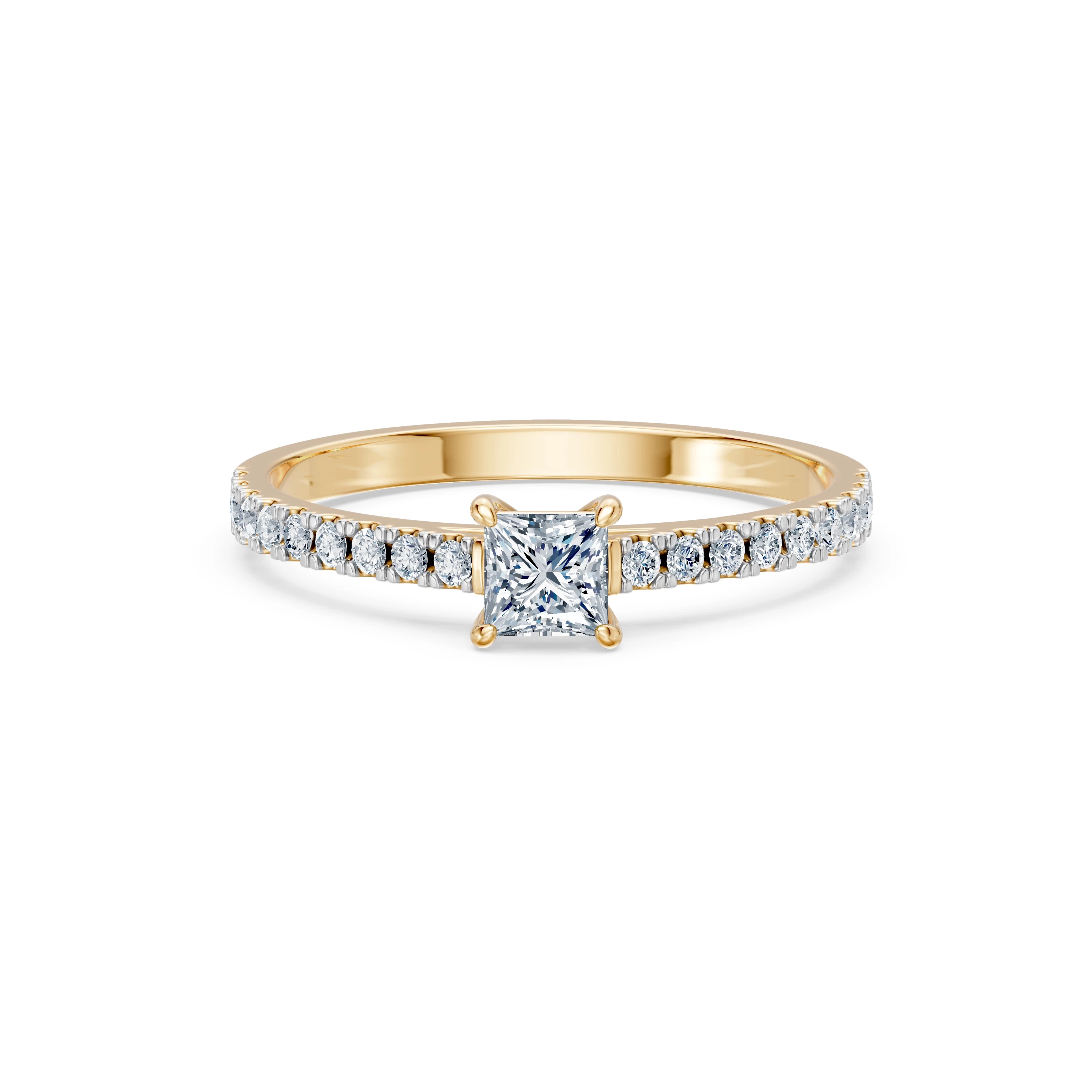 Bague Idylle Radieuse Solitaire Éternité 0,3 ct — vue 6