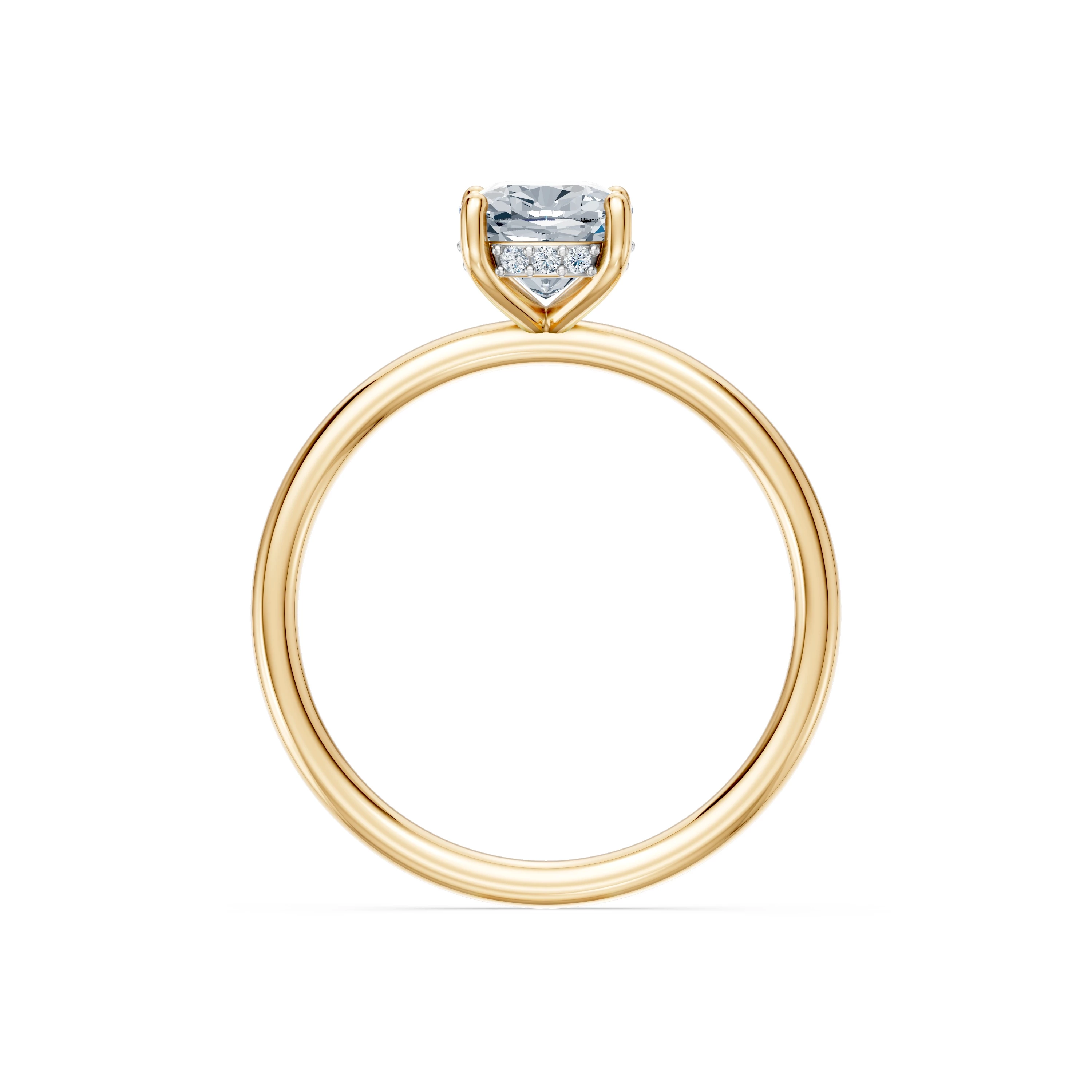Bague Rareté Parisienne Solitaire coussin 1,5 ct · 1,5 mm — vue 5
