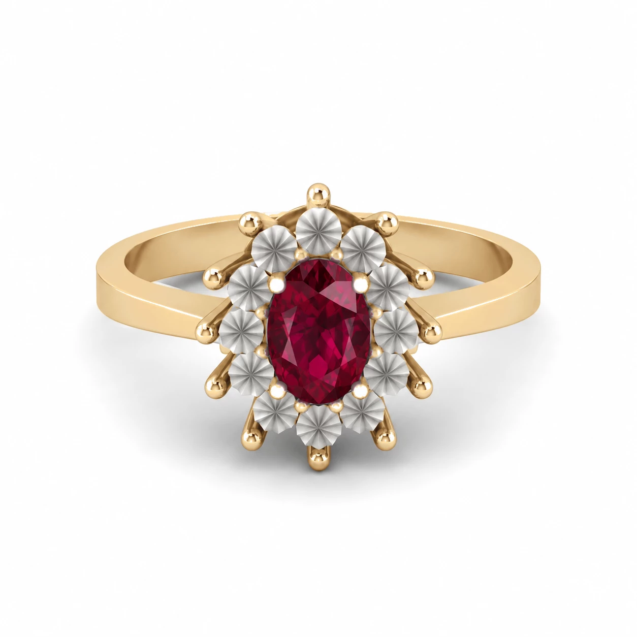 Bague Idylle Lumineuse Pierre Précieuse ovale 0,63 ct — vue 9