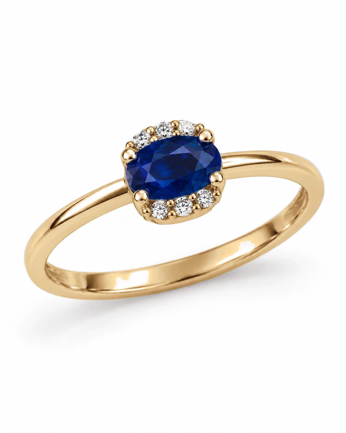 Bague Éclipse Sacrée Pierre Précieuse 0,31 ct — vue 7