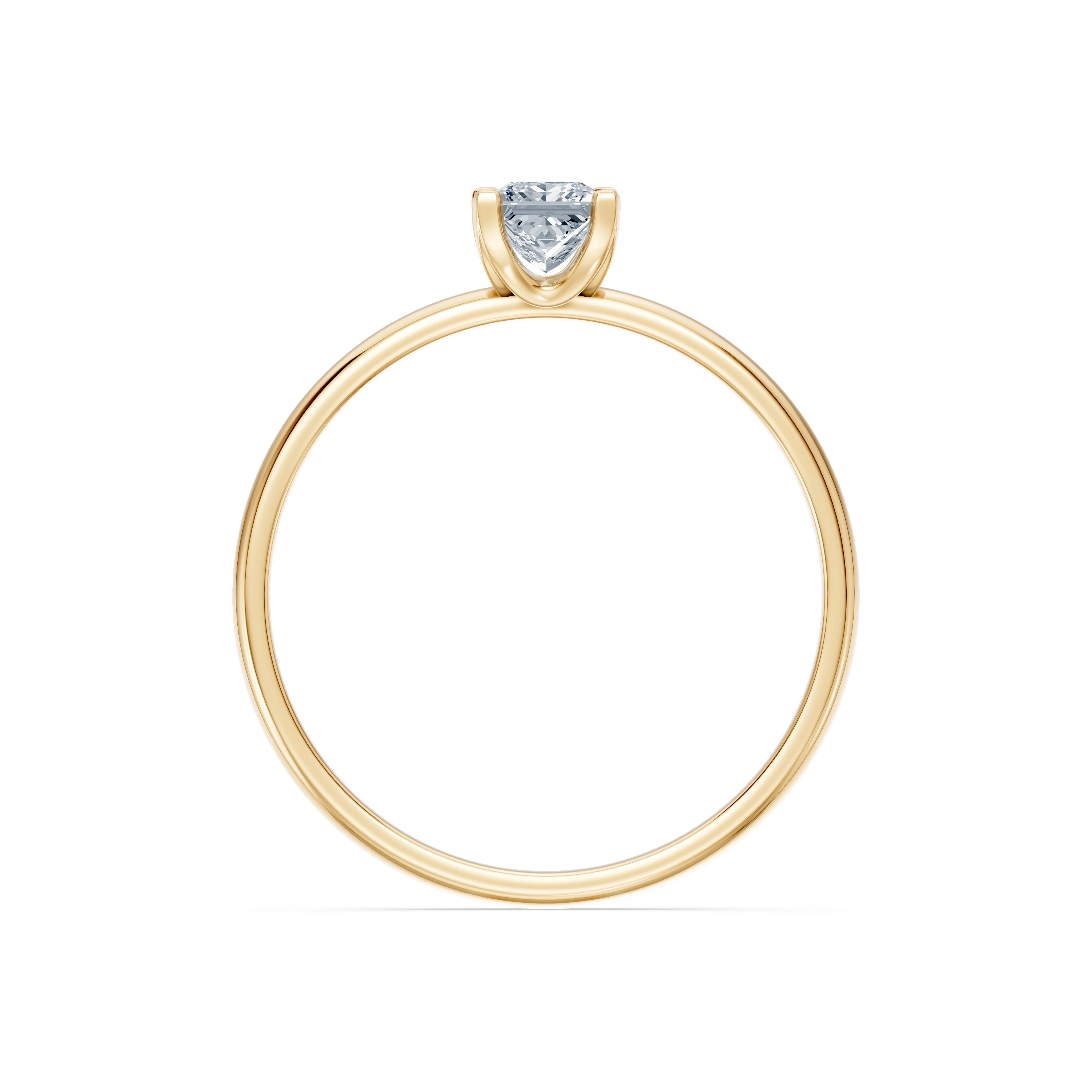 Bague Règne Doré Solitaire 0,3 ct — vue 5