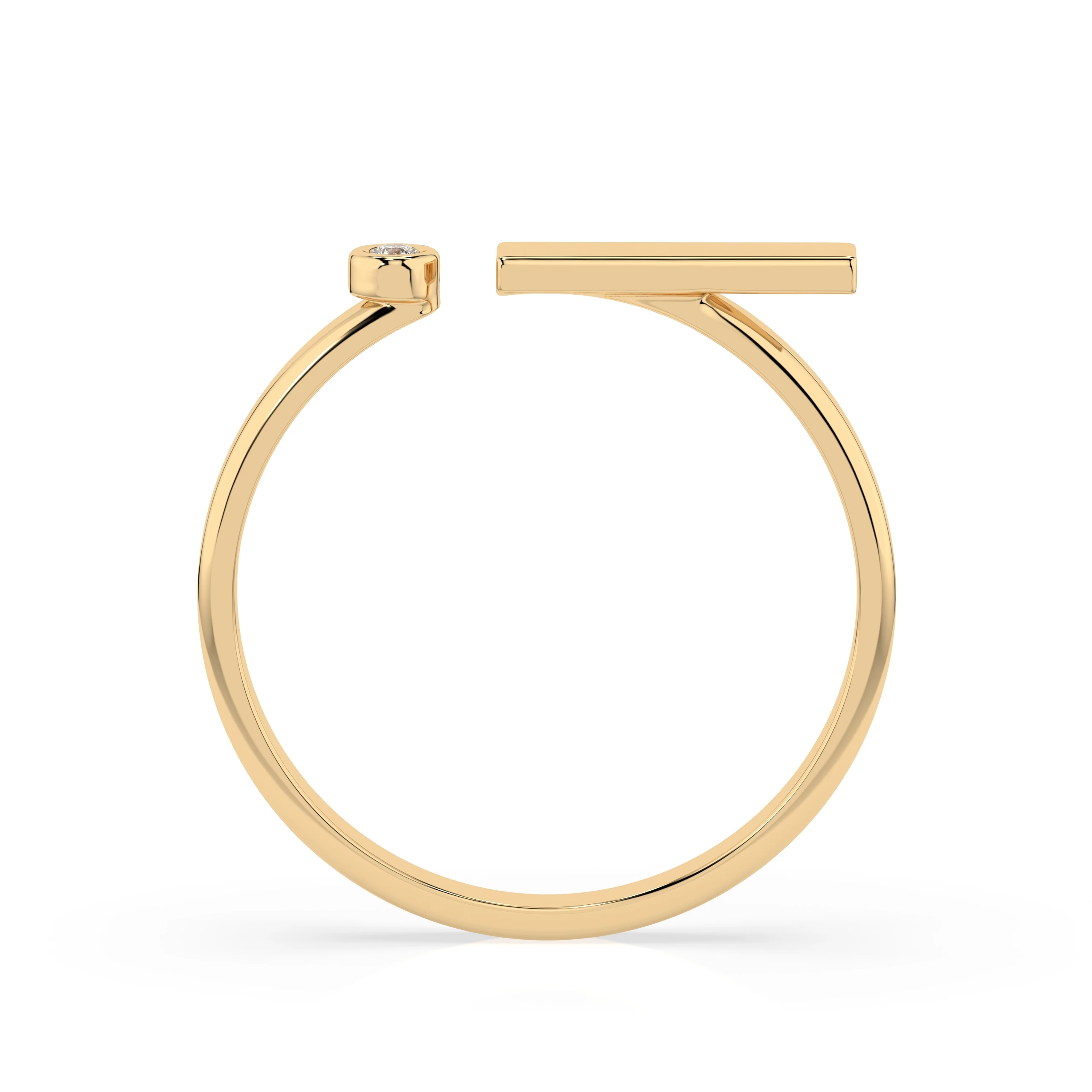 Bague Impériale Felindra Minimalisme ronde 0,02 ct — vue 5