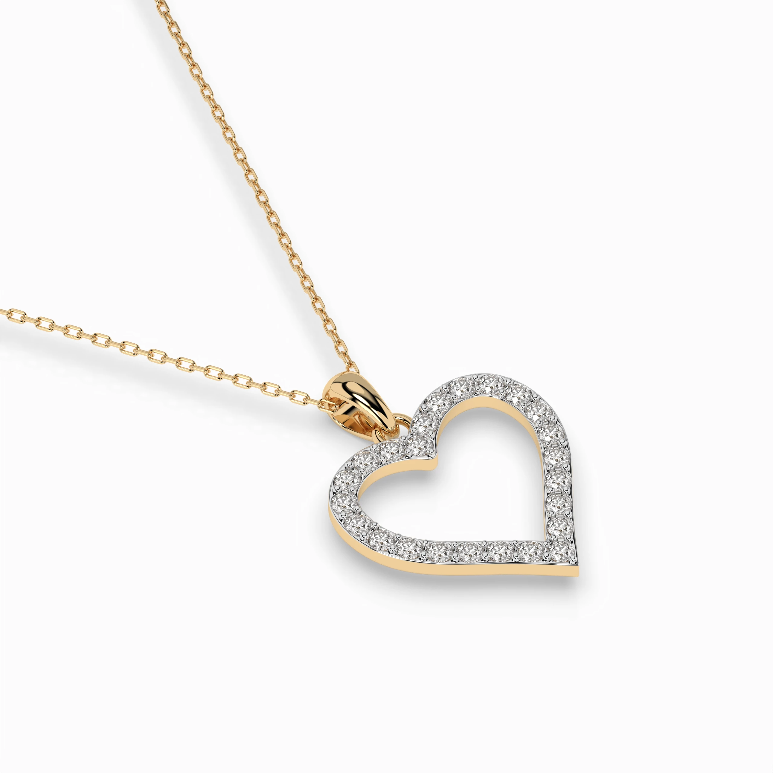 Collier Passion Impériale Minimalisme ronde 0,31 ct — vue 6