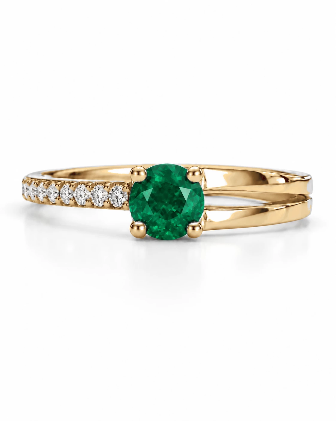 Bague Joyau Légendaire Pierre Précieuse 0,24 ct — vue 9