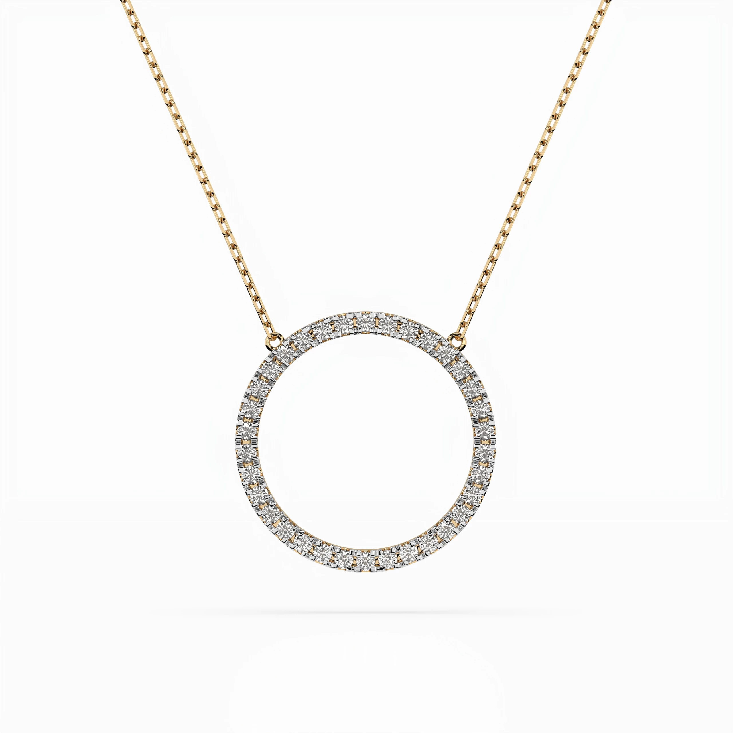 Collier Beauté Incomparable Minimalisme ronde 0,2 ct — vue 4