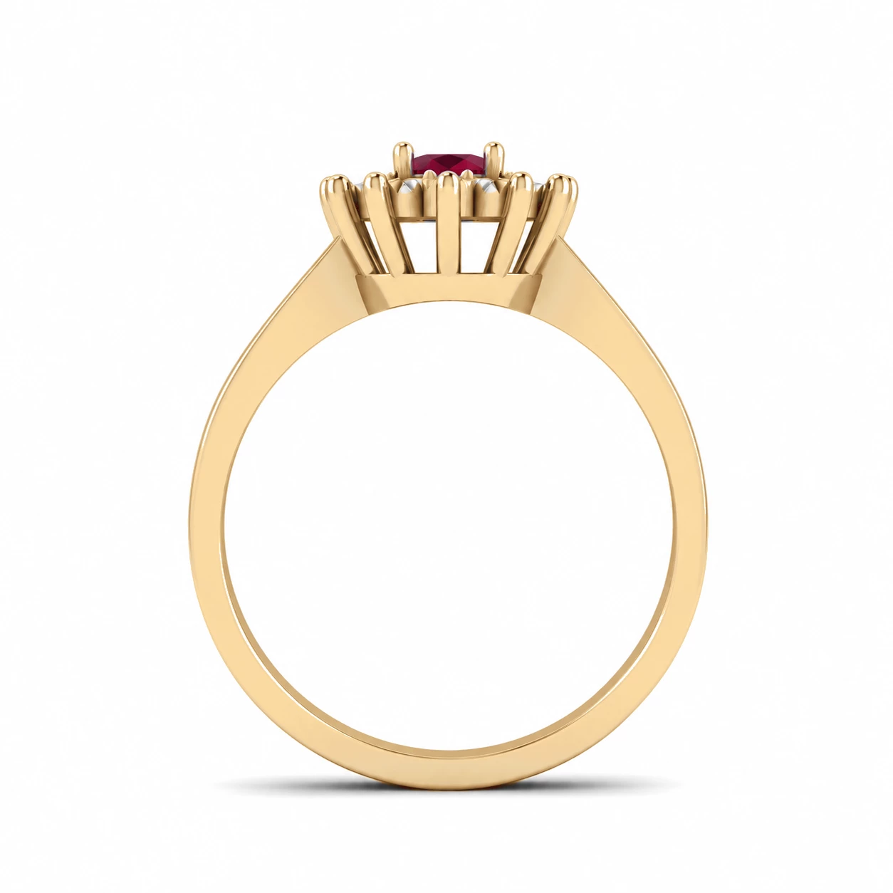 Bague Idylle Lumineuse Pierre Précieuse ovale 0,63 ct — vue 7