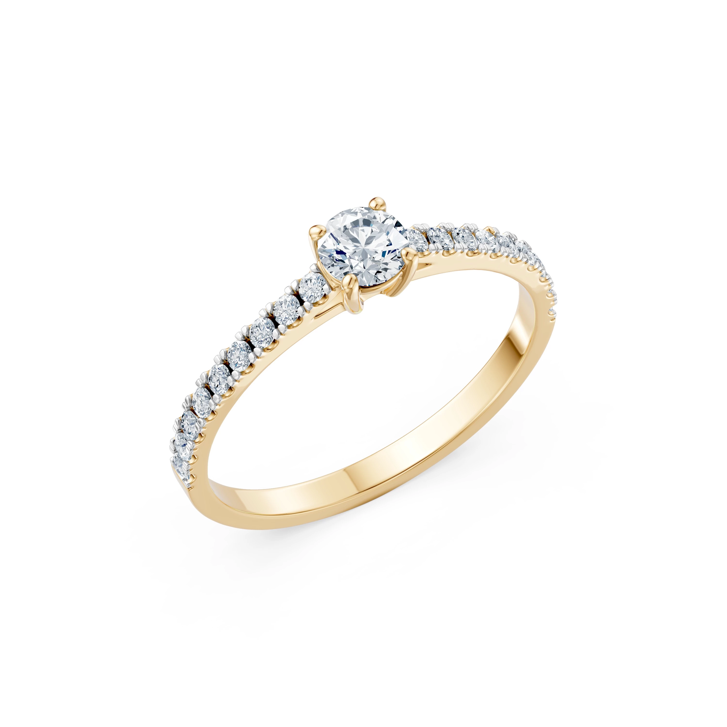 Bague Murmure Infini Solitaire Éternité 0,3 ct — vue 4