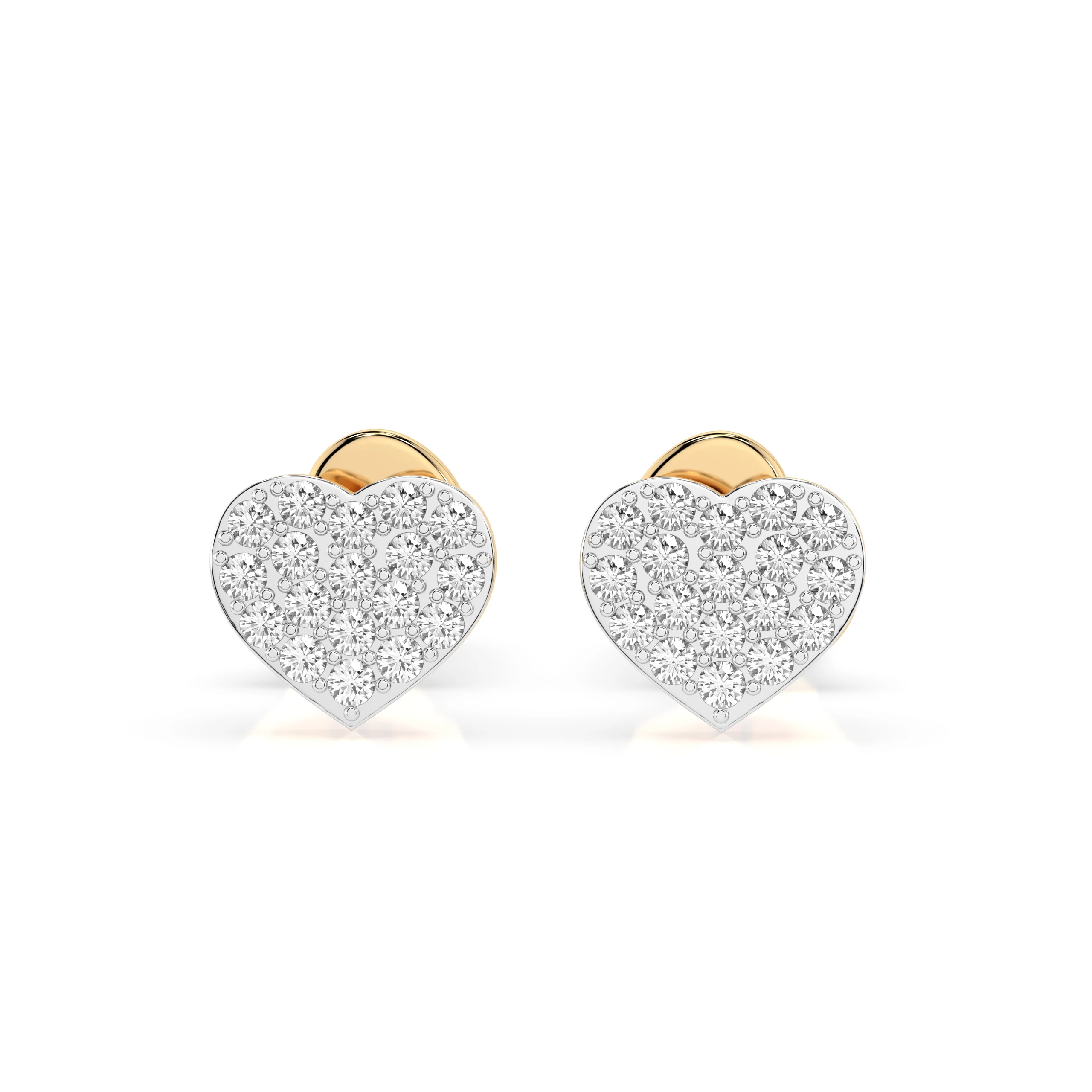 Boucles d'oreilles Aurore Divine Illusion ronde 0,18 ct — vue 4