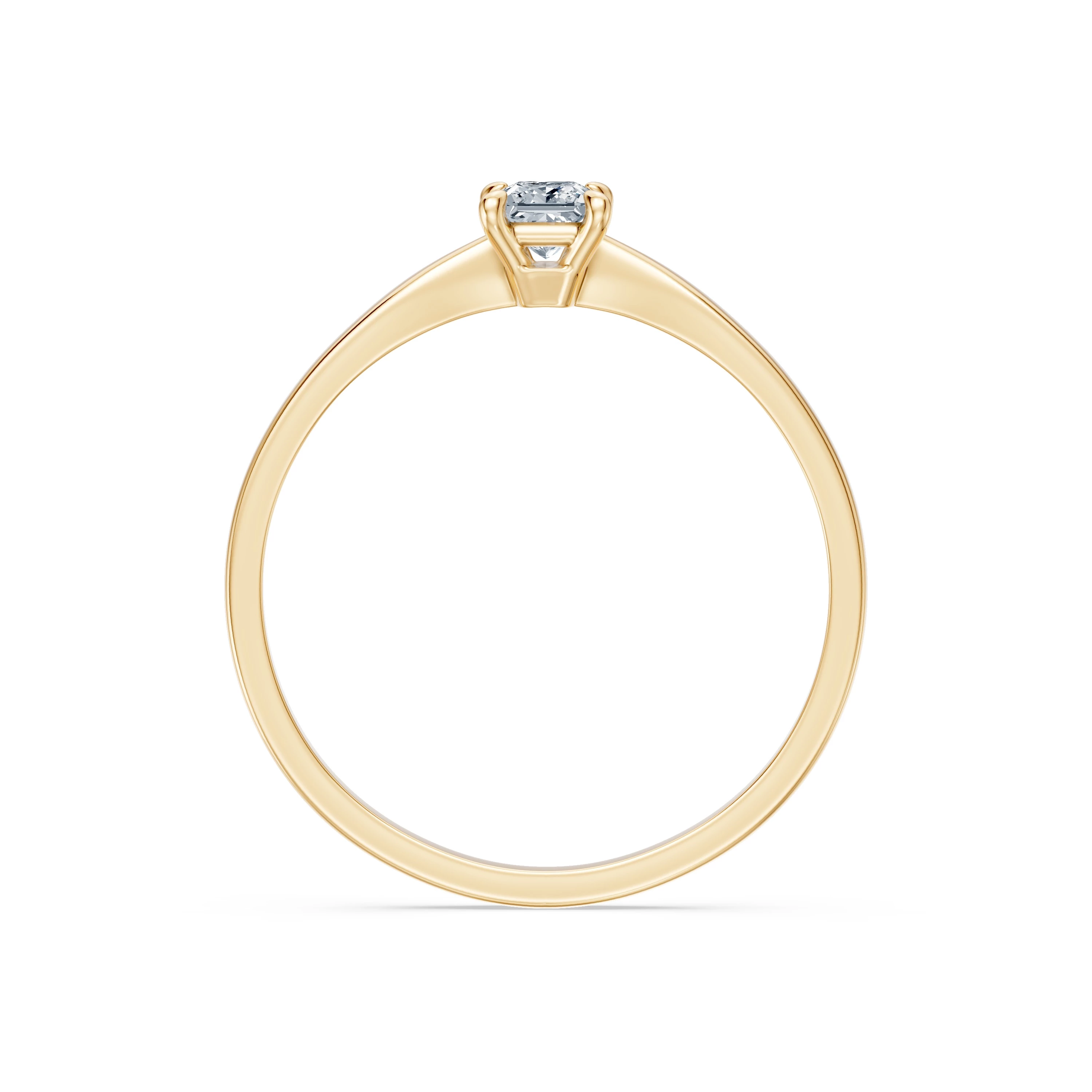 Bague Reine Éblouissante Solitaire 0,17 ct · 3,0 mm — vue 5