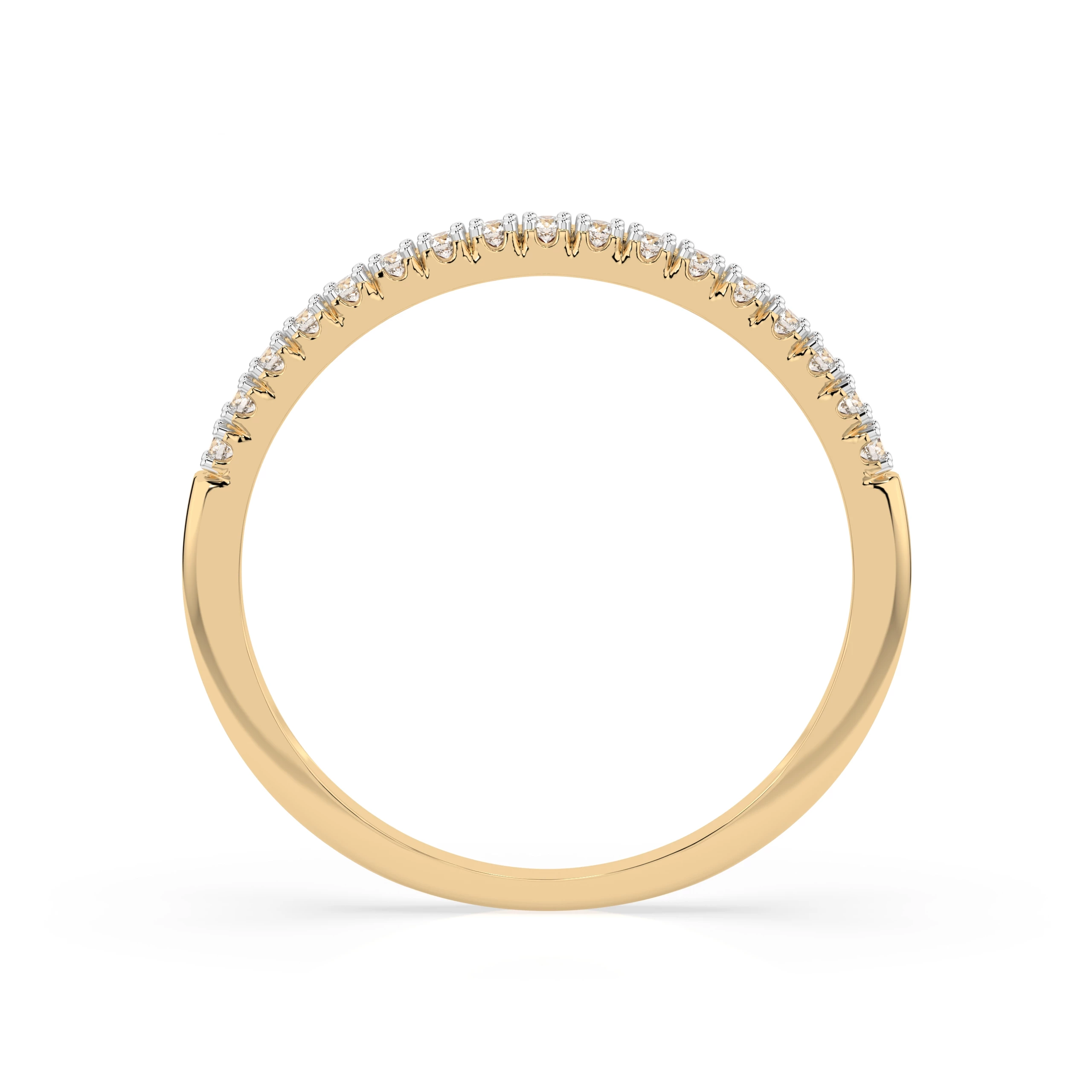 Bague Harmonie Éblouissante Éternité ronde 0,14 ct — vue 5
