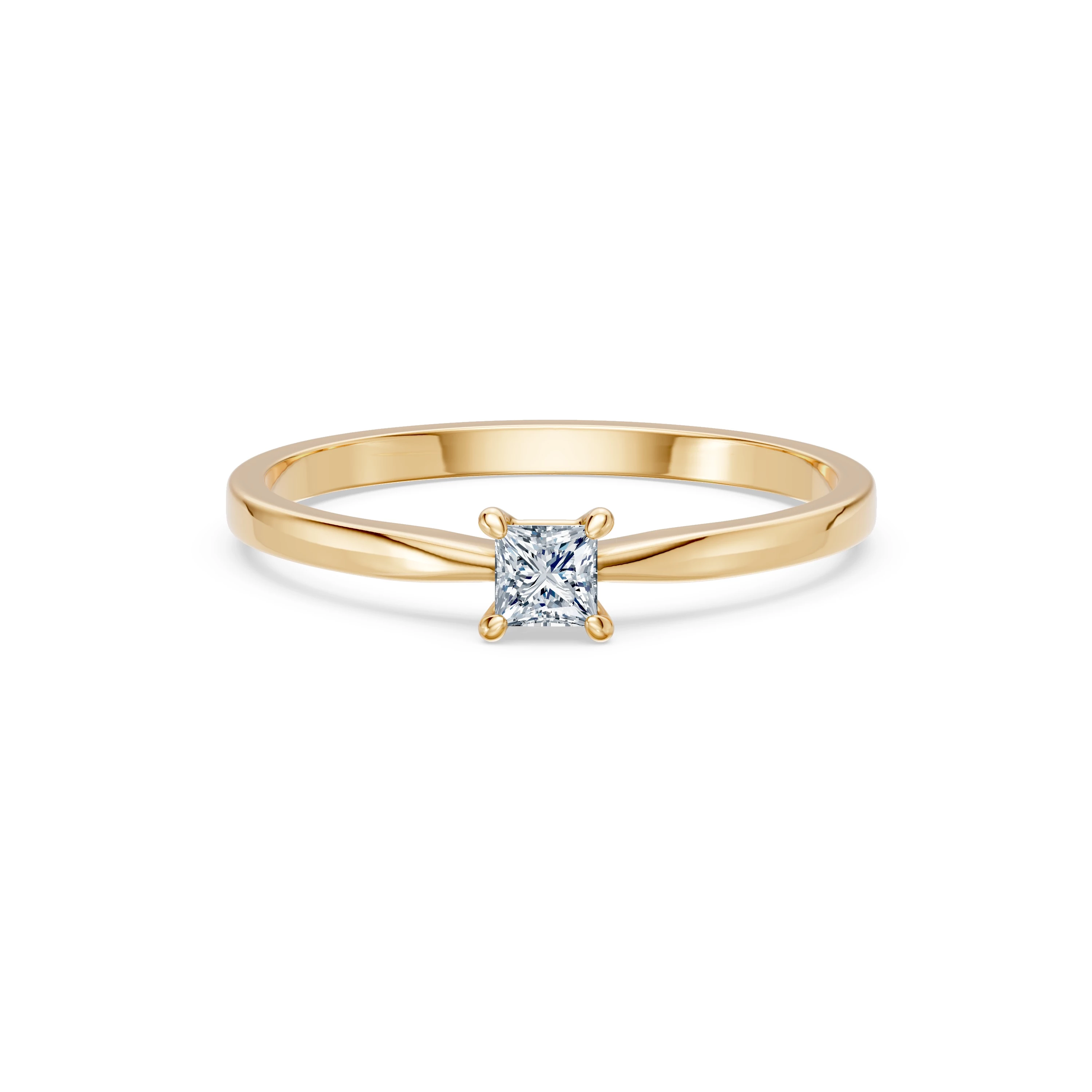Bague Reine Éblouissante Solitaire 0,17 ct · 3,0 mm — vue 6