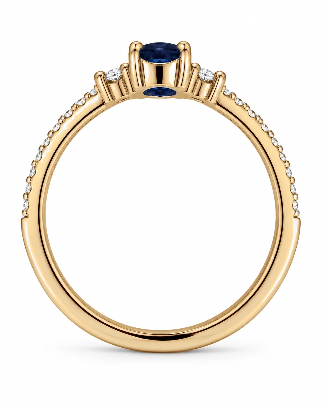 Bague Reflet Cristallin Pierre Précieuse 0,31 ct — vue 8
