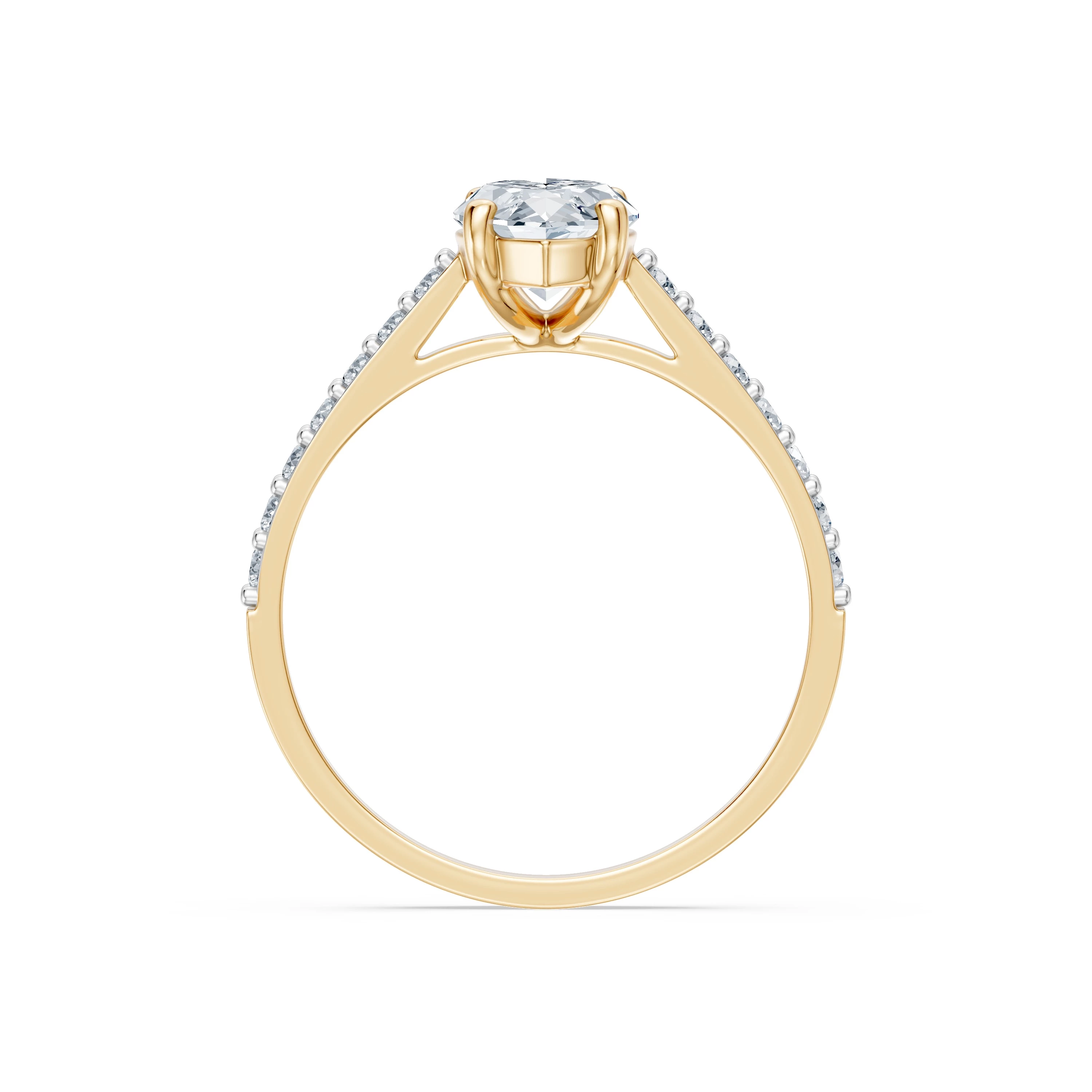 Bague Passion Délicate Solitaire Éternité marquise 1,5 ct · 1,5 mm — vue 5