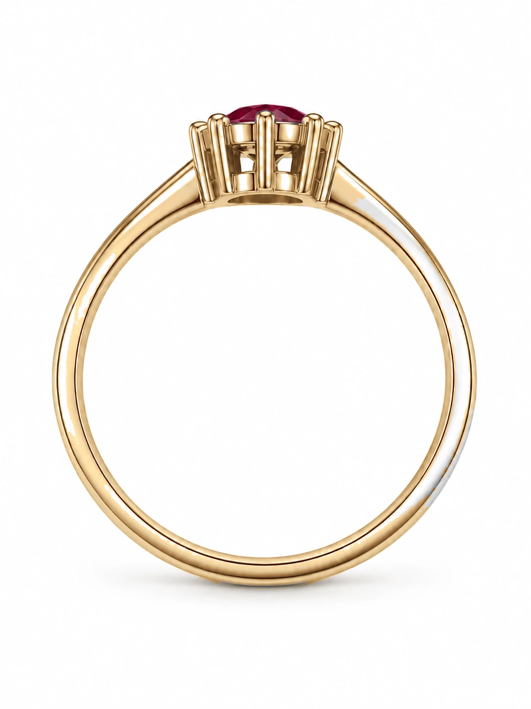 Bague Tendresse Délicate Pierre Précieuse 0,26 ct — vue 8