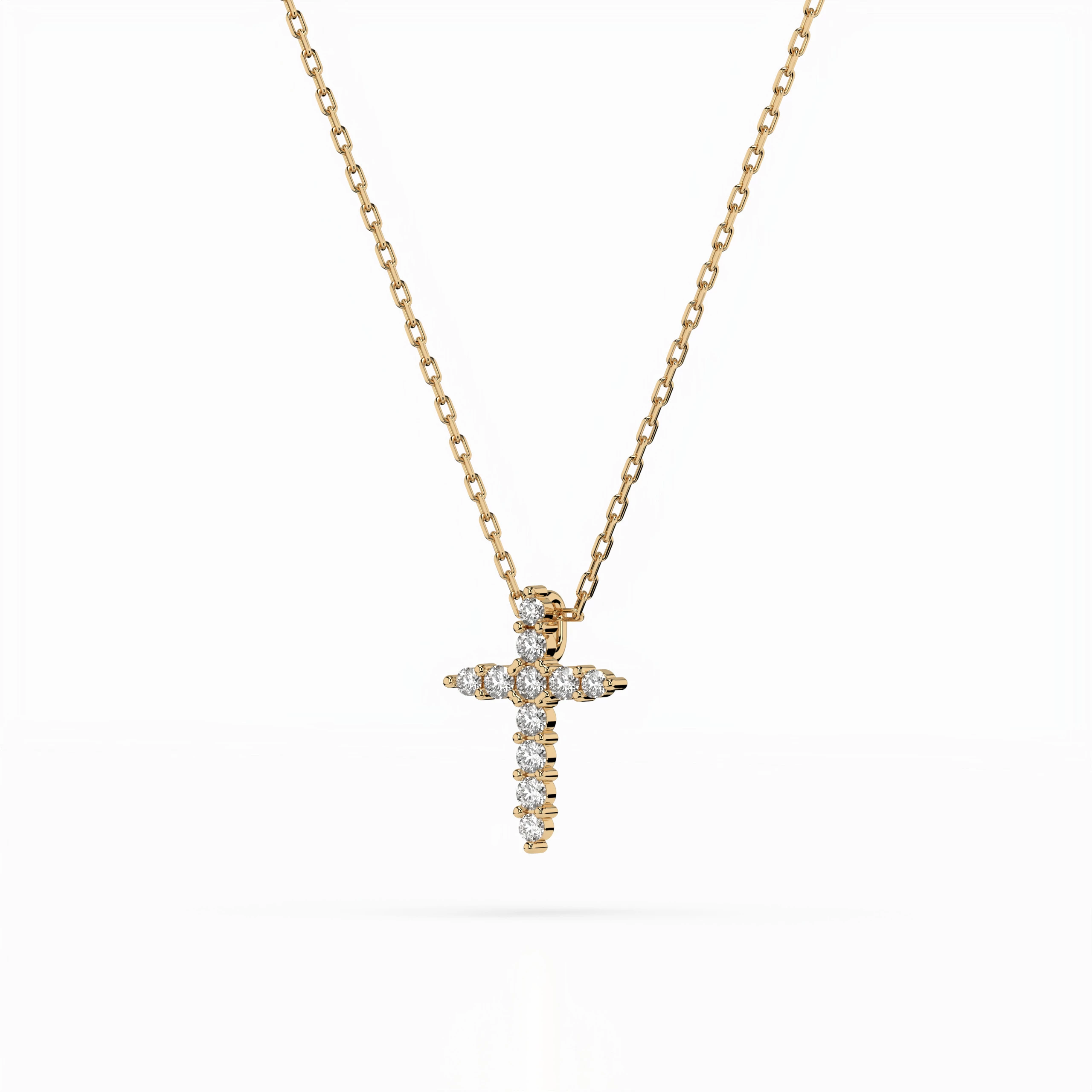 Collier Éclat Secret Minimalisme ronde 0,07 ct — vue 5