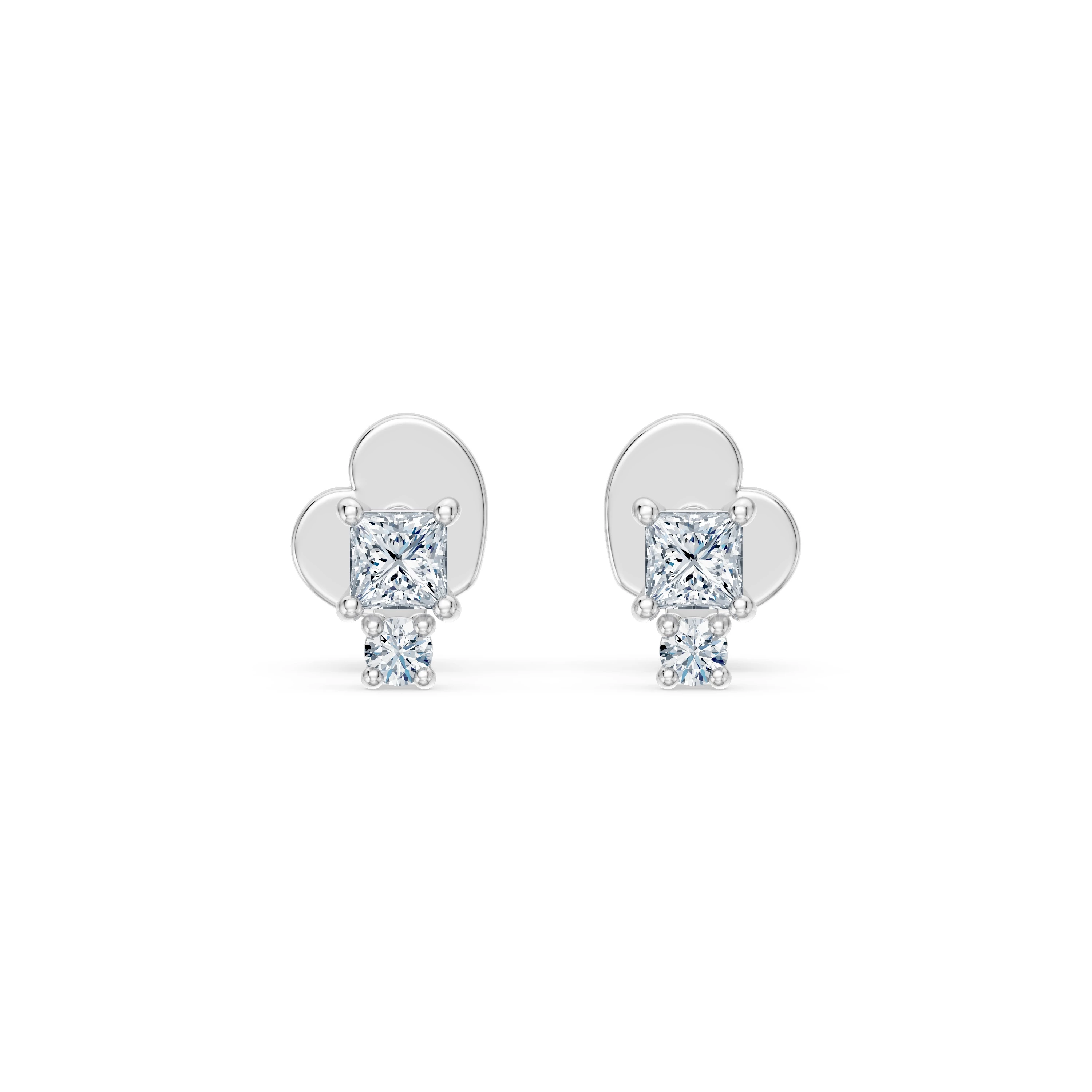 Boucles d'oreilles Chef-d'Œuvre Raffiné Minimalisme 0,1 ct — vue 1