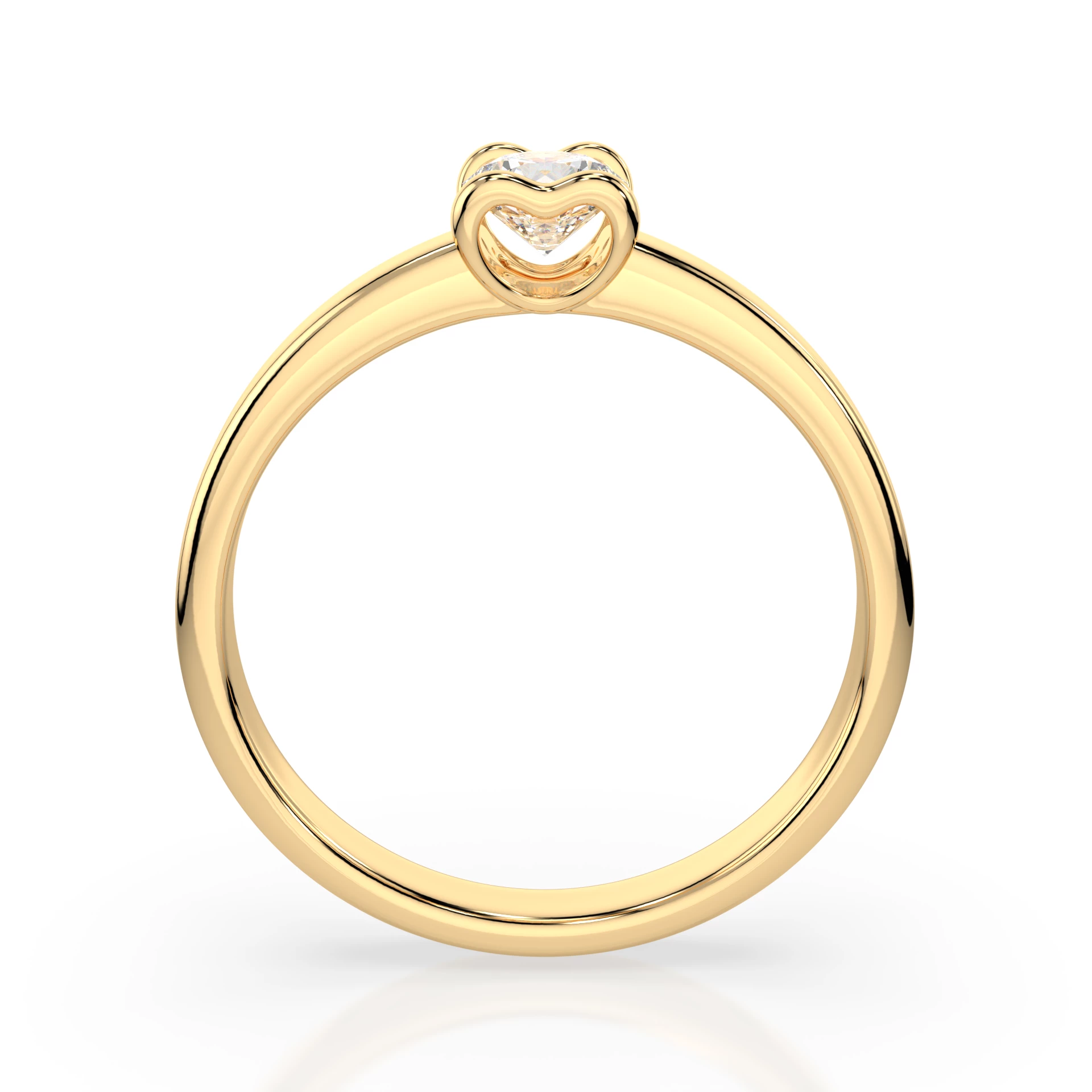 Bague Grandeur Sublime Solitaire ronde 0,3 ct · 4,2 mm — vue 5