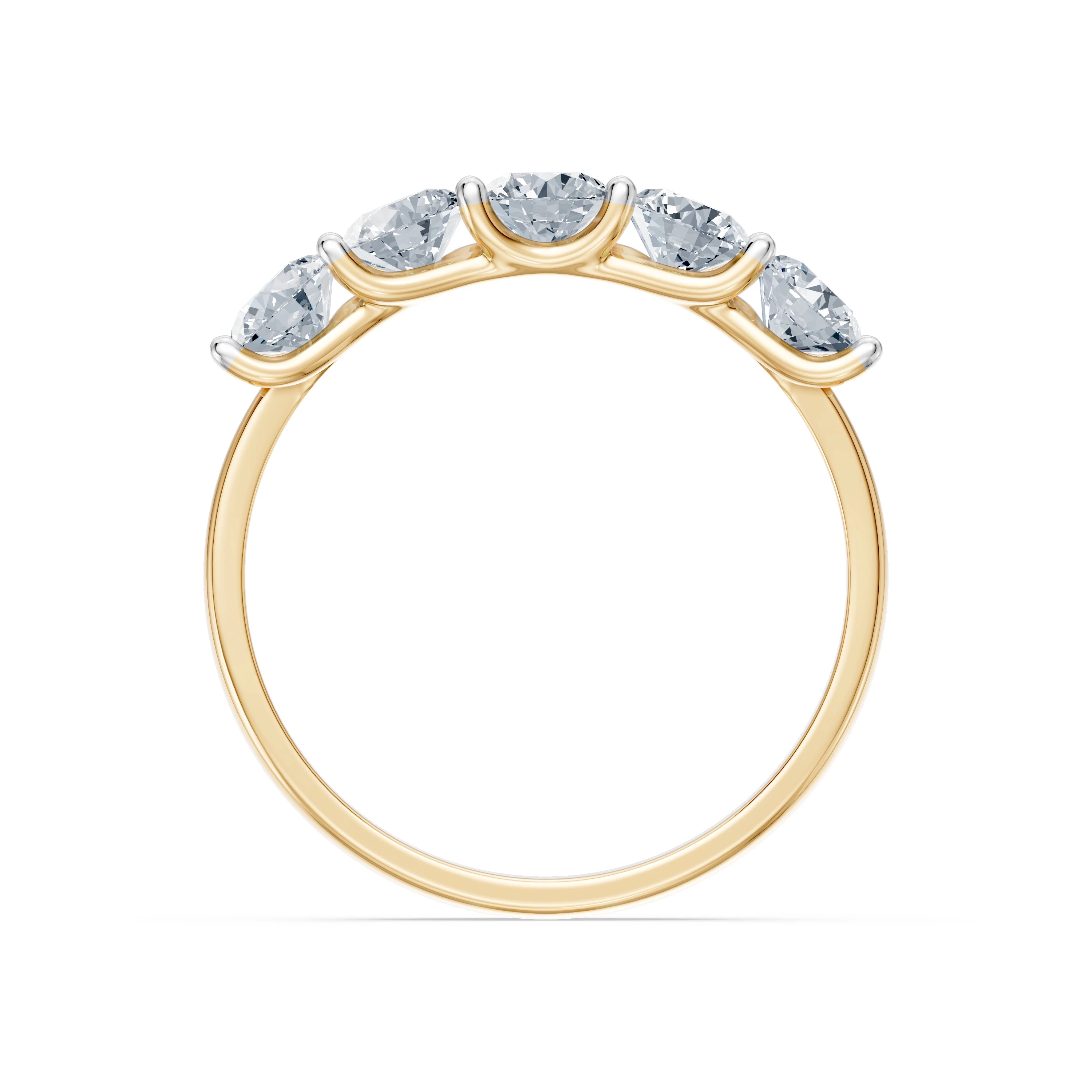 Bague Harmonie Sincère Éternité 0,25 ct — vue 5