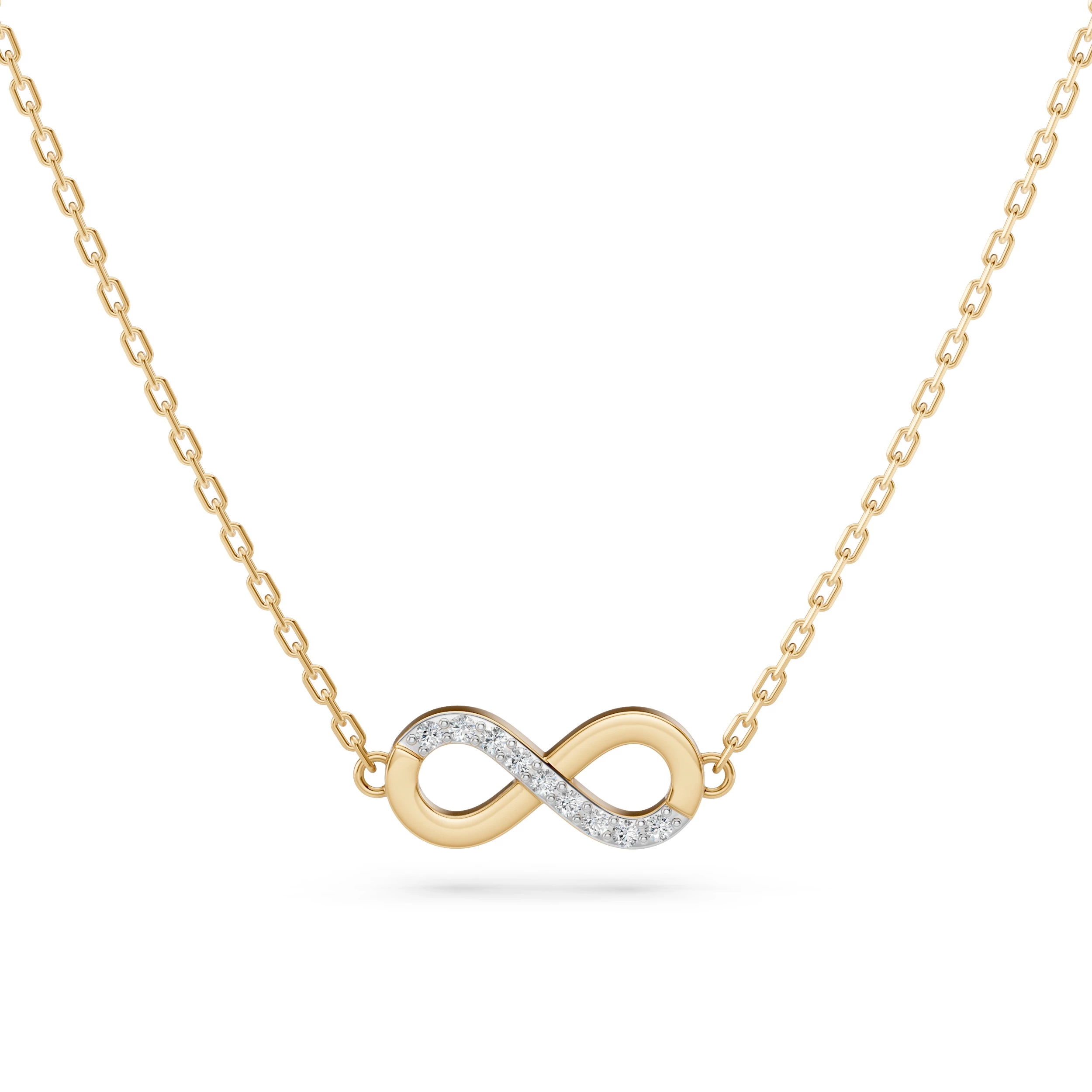 Collier Perfection Parisienne Minimalisme ronde 0,05 ct — vue 4