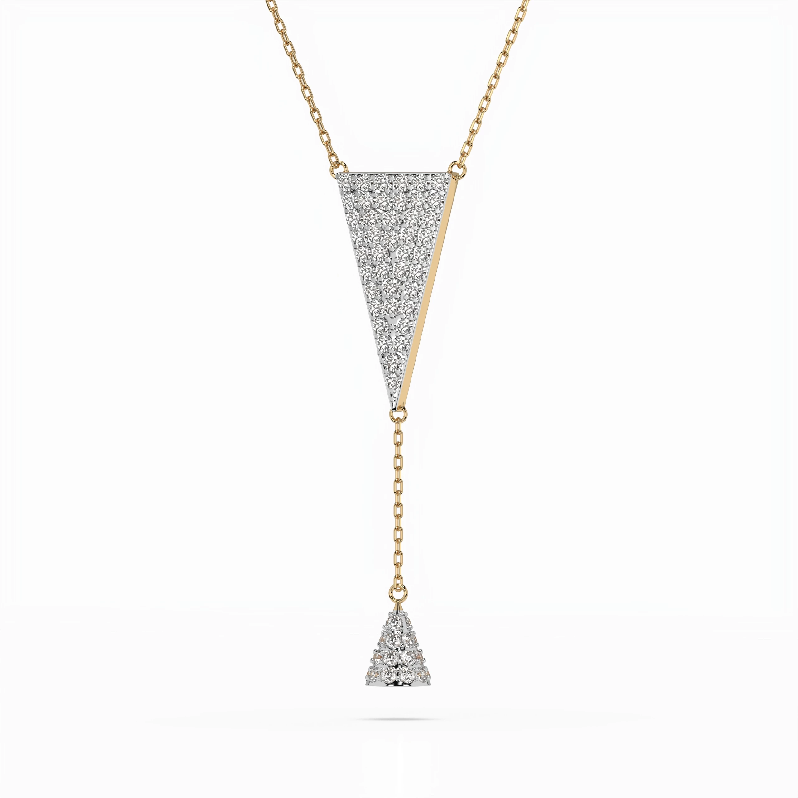 Collier Ombre Noire Minimalisme ronde 0,41 ct — vue 5
