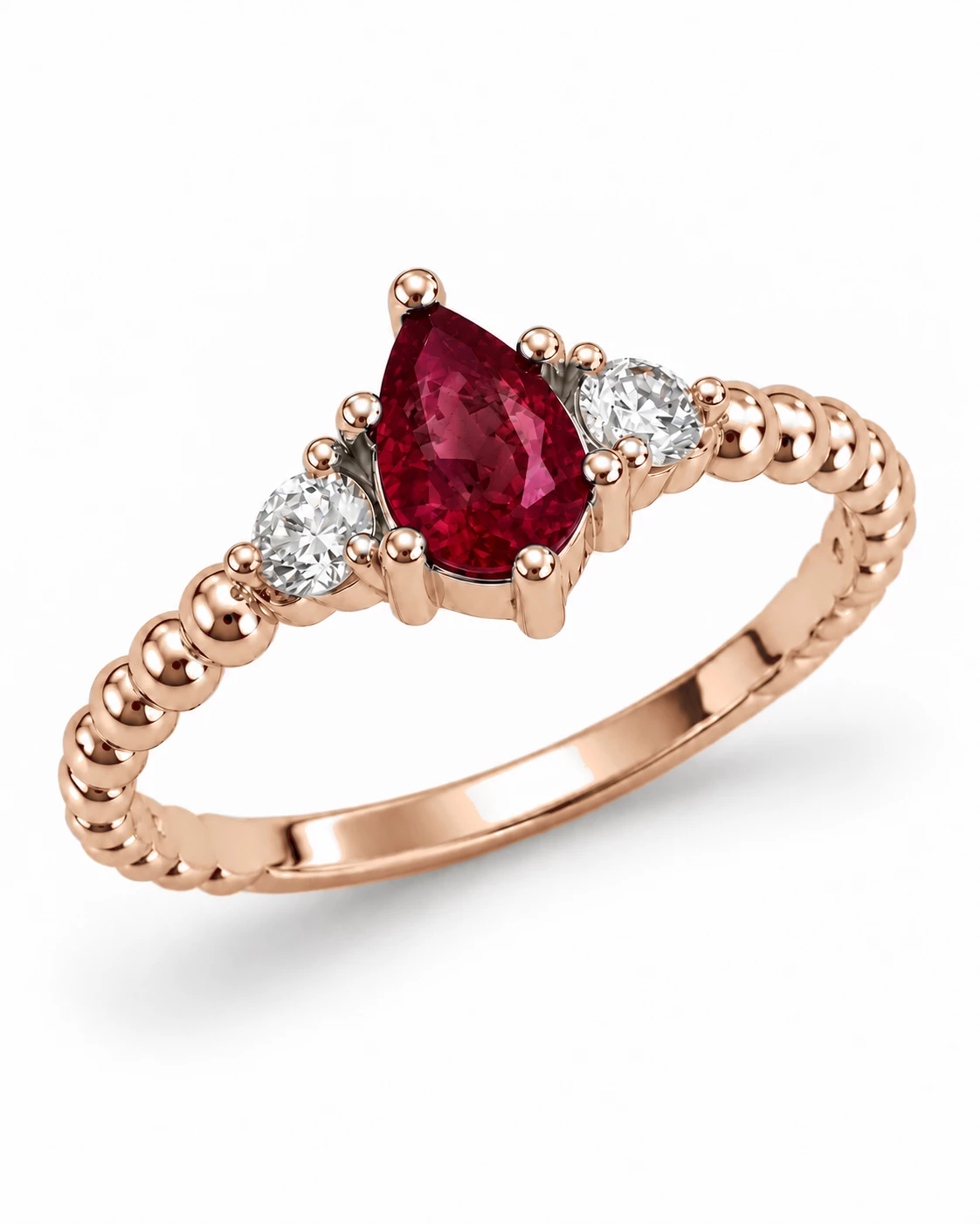 Bague Souvenir Éternel Pierre Précieuse 0,5 ct — vue 1