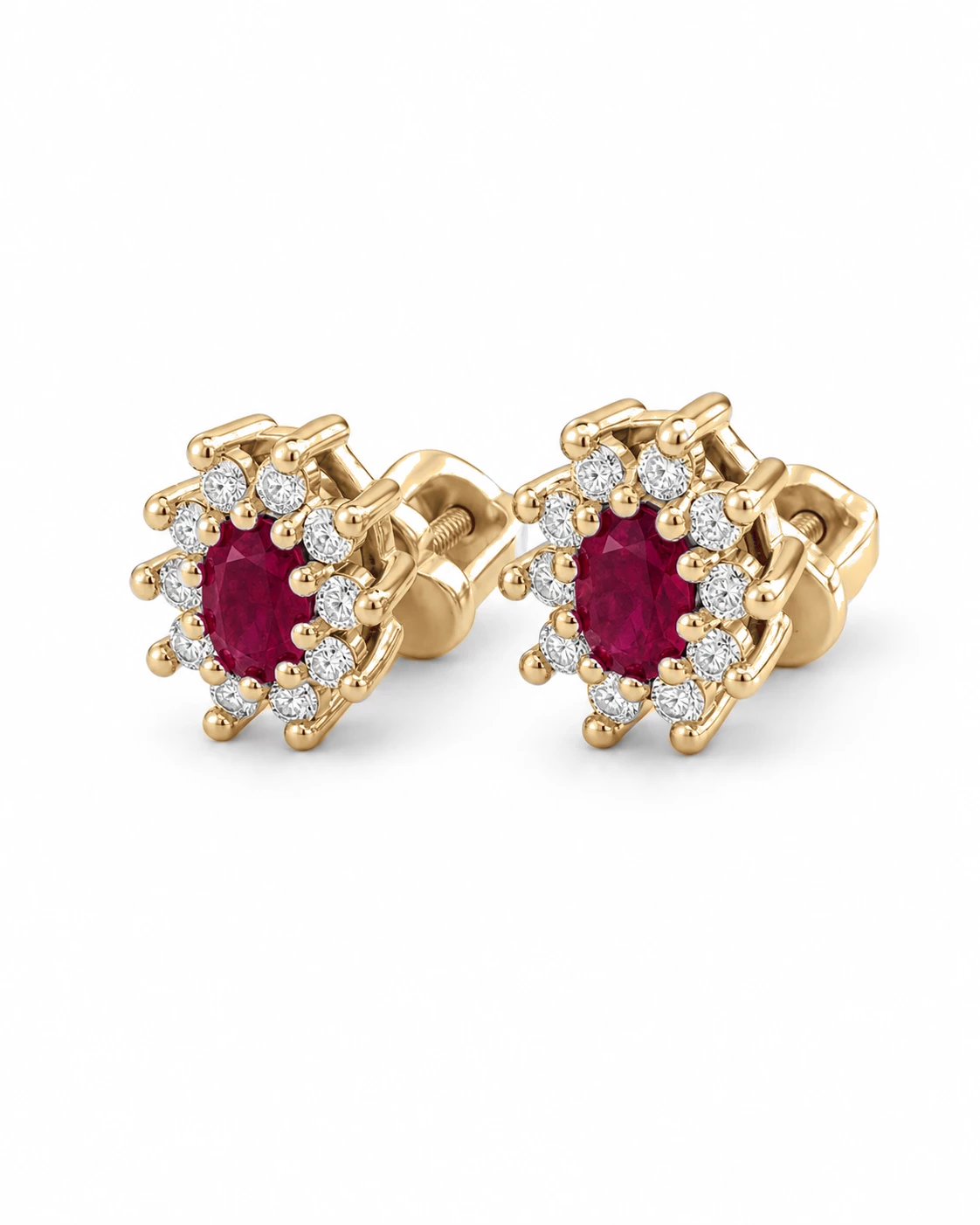 Boucles d'oreilles Tendresse Sincère Pierre Précieuse 0,52 ct — vue 6