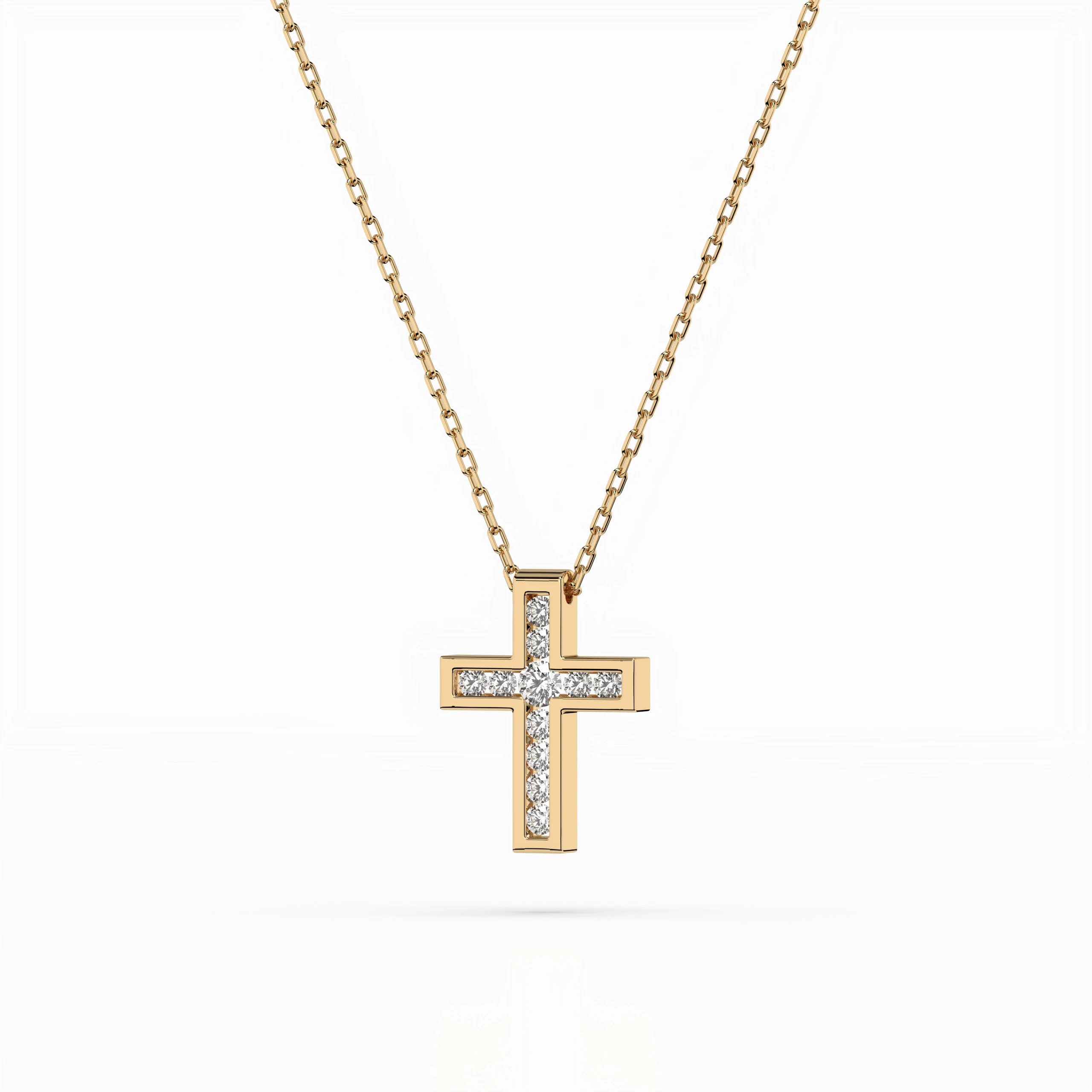 Collier Séduction Nocturne Minimalisme ronde 0,03 ct — vue 5