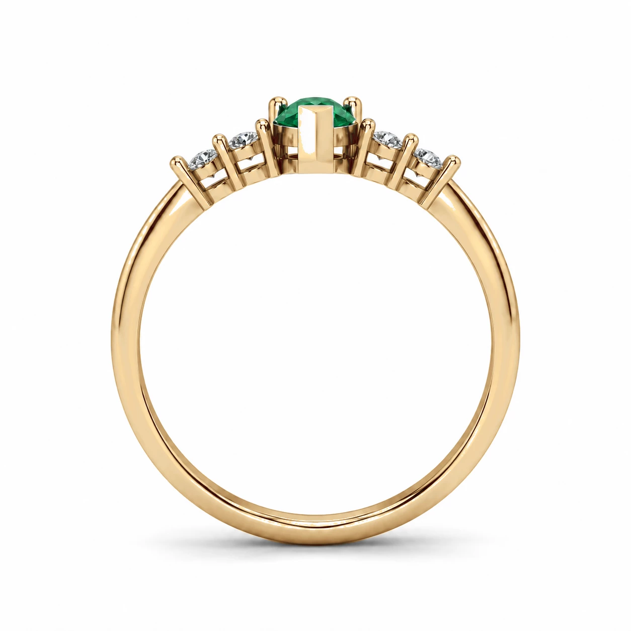 Bague Palais Sublime Pierre Précieuse poire 0,33 ct — vue 8