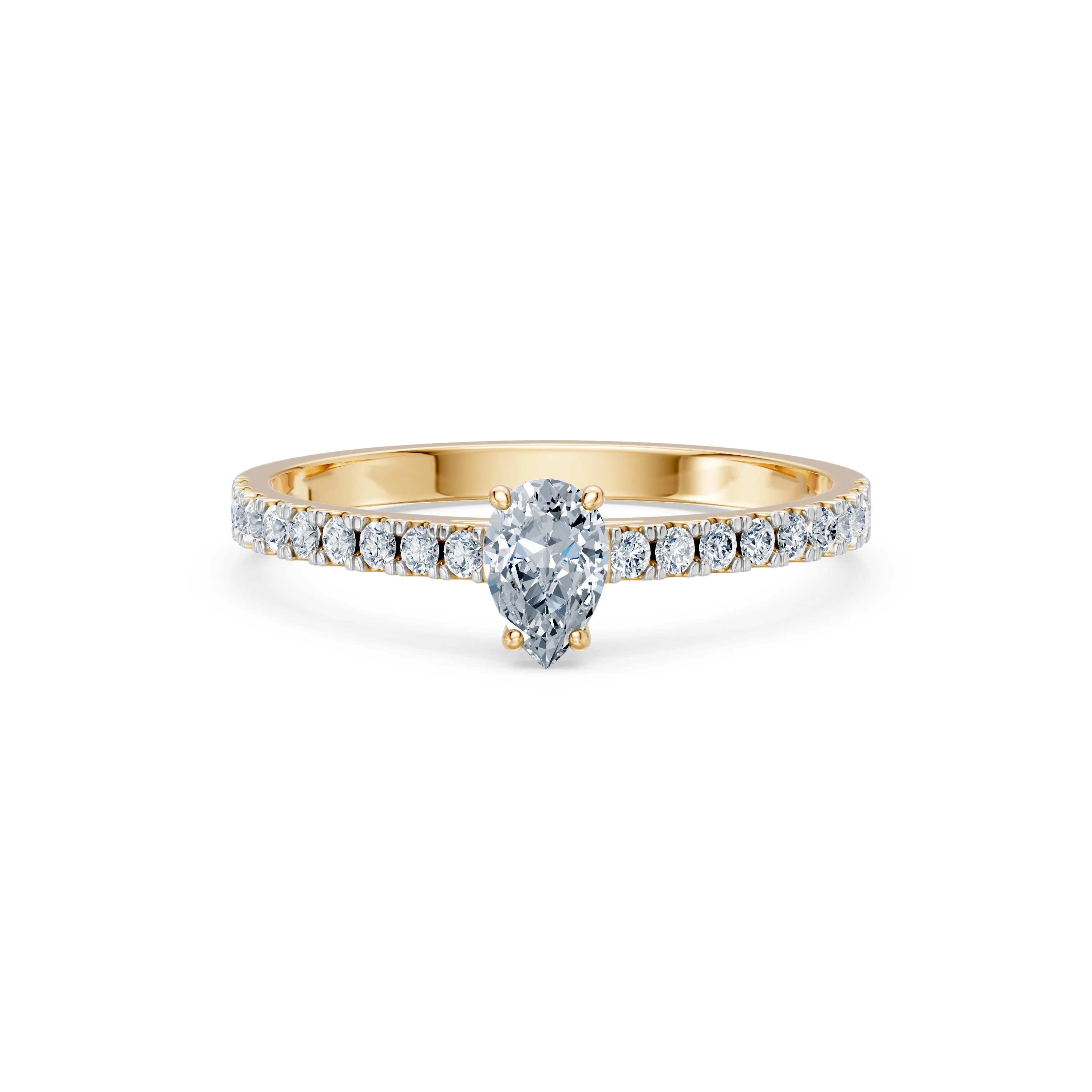 Bague Amour Radieux Solitaire Éternité 0,3 ct — vue 5