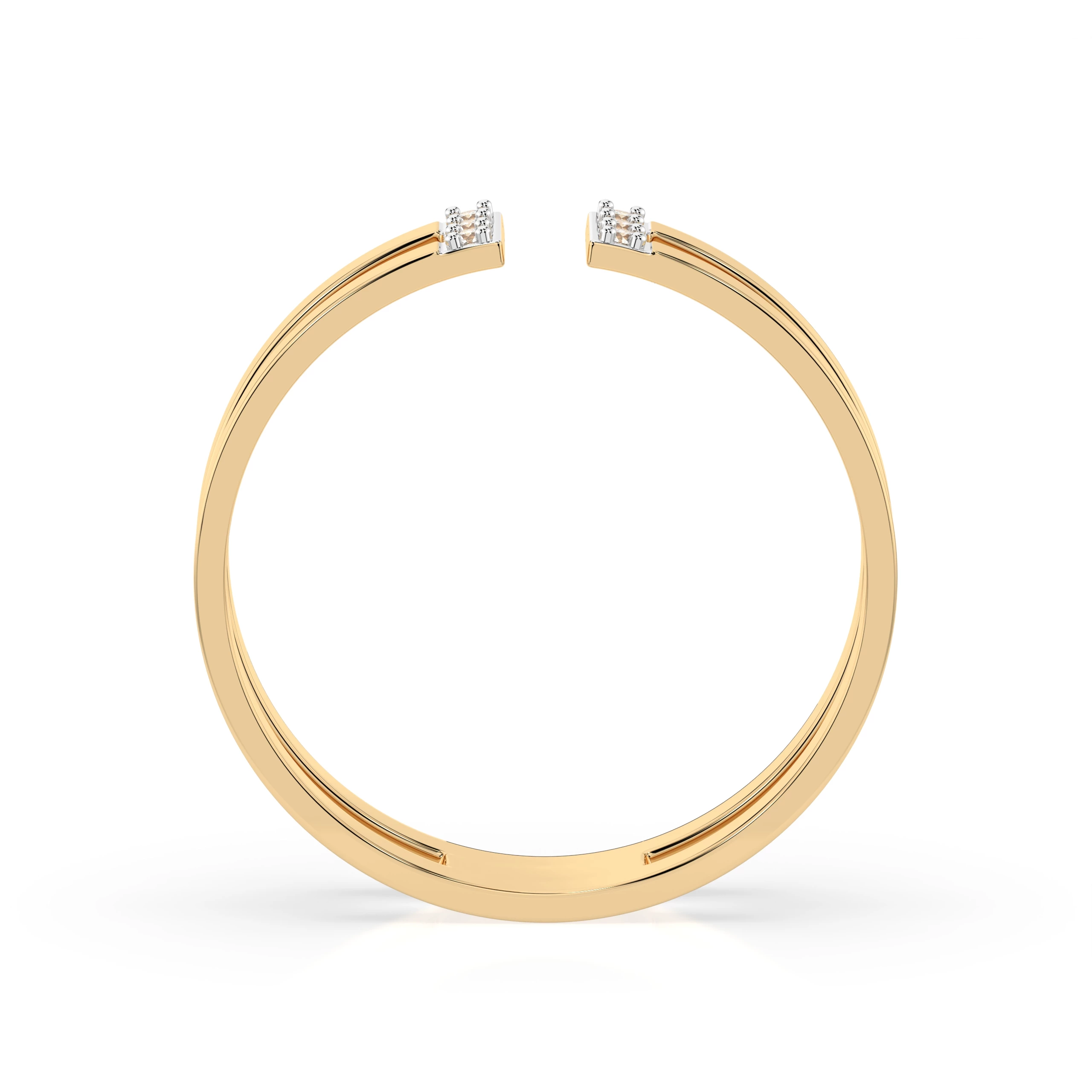 Bague L'Incomparable Minimalisme ronde 0,06 ct — vue 5