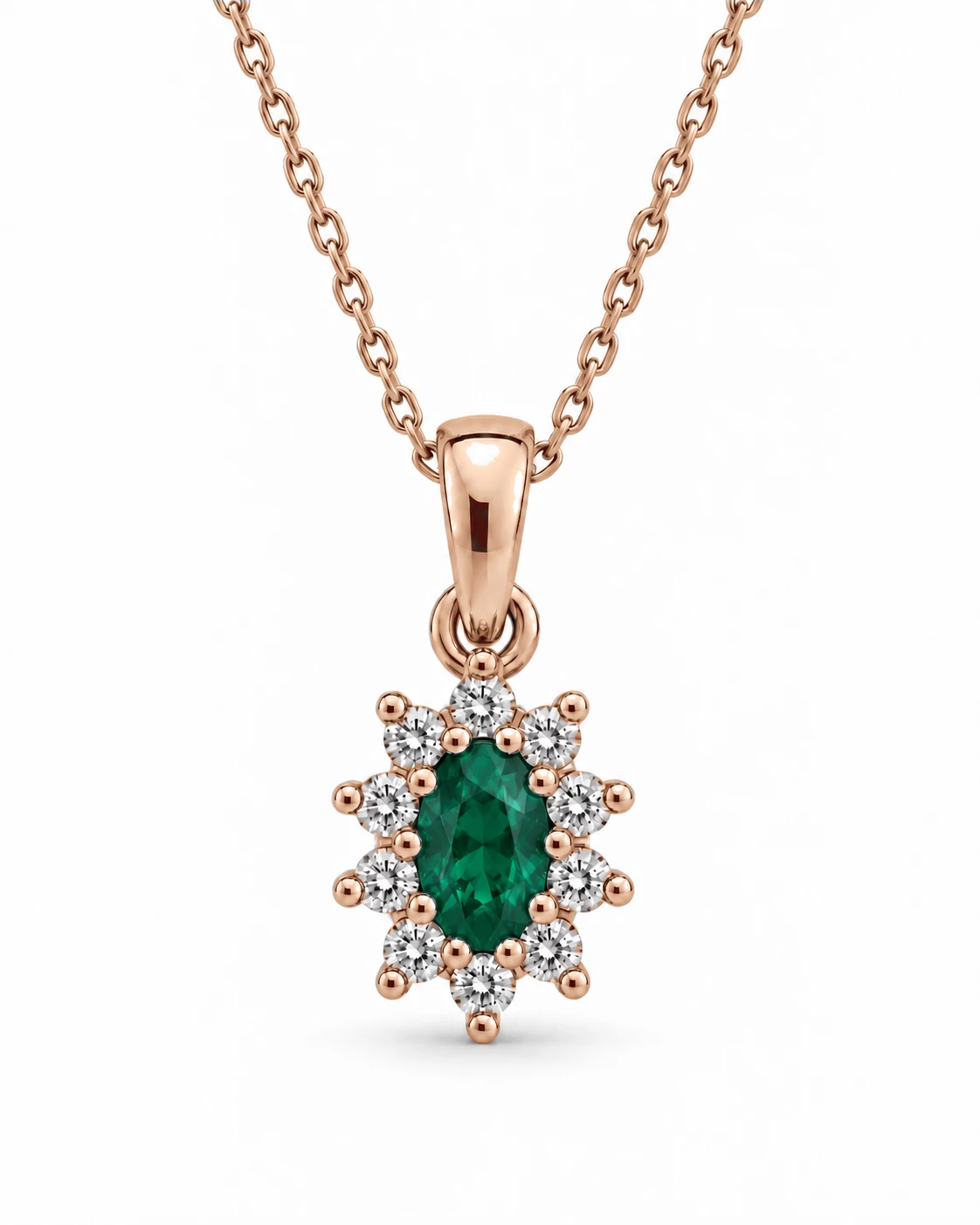 Collier Privilège Rayonnant Pierre Précieuse 0,19 ct — vue 1