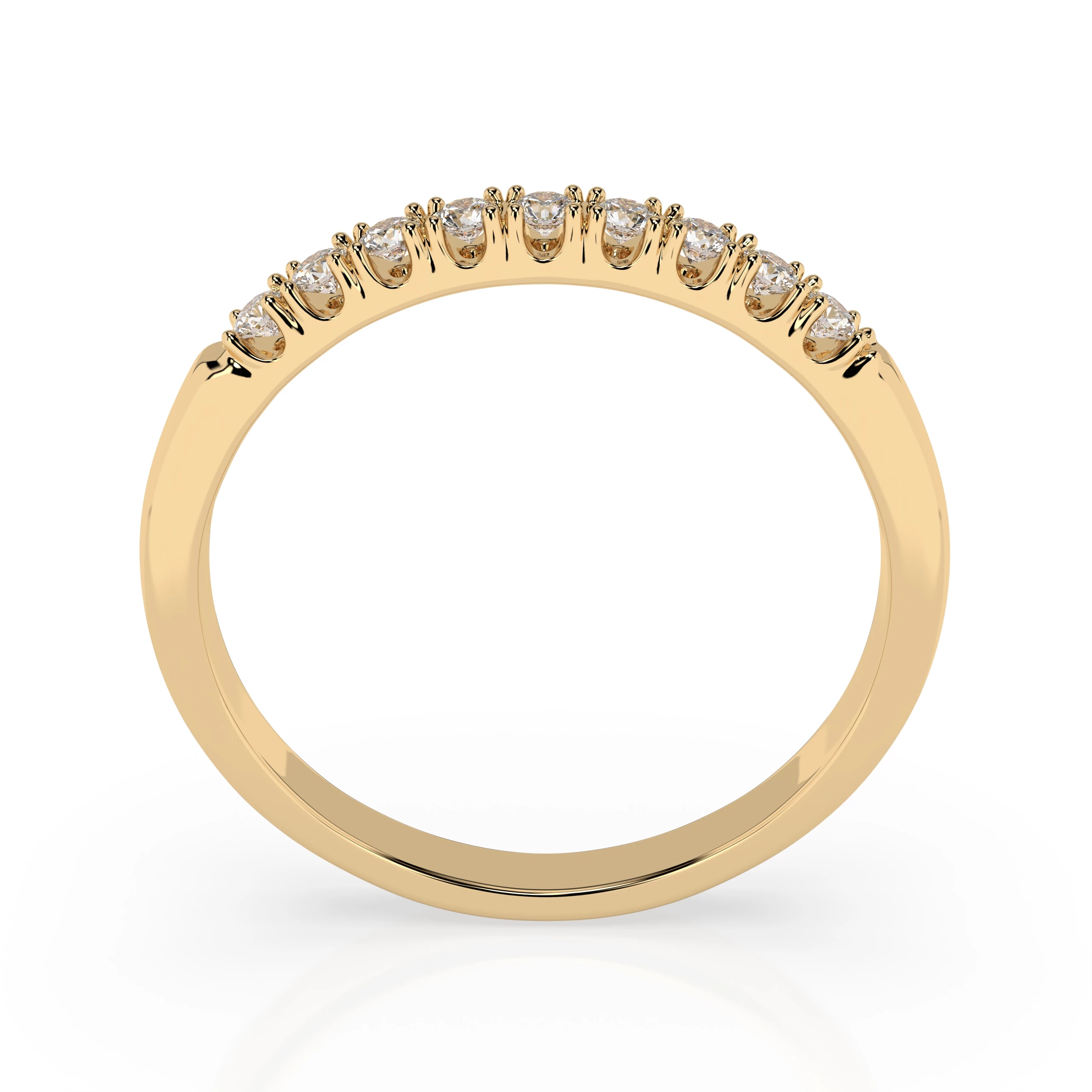 Bague Passion Lumineuse Éternité ronde 0,18 ct — vue 5
