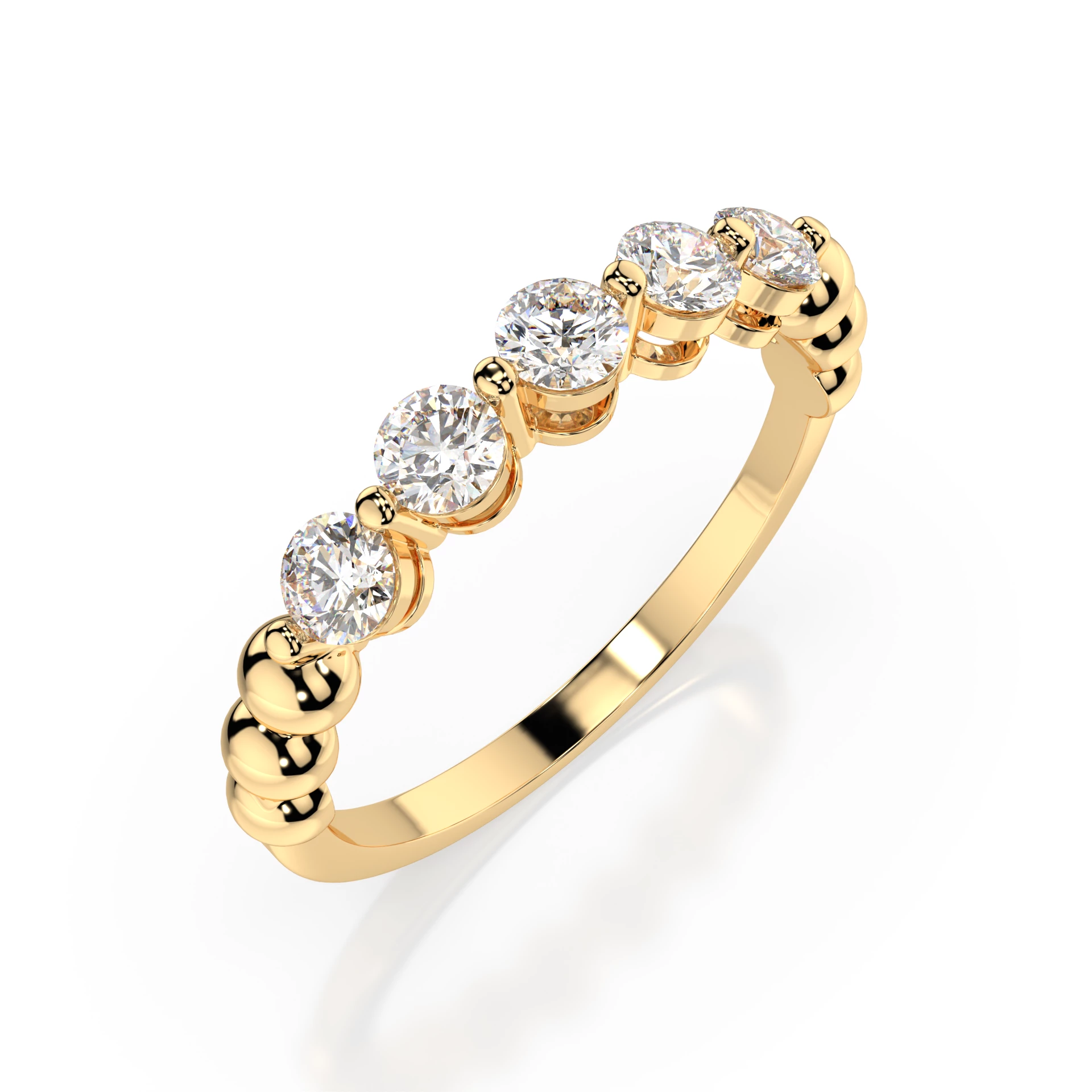Bague L'Élégance d'un Instant Éternité ronde 0,5 ct — vue 4