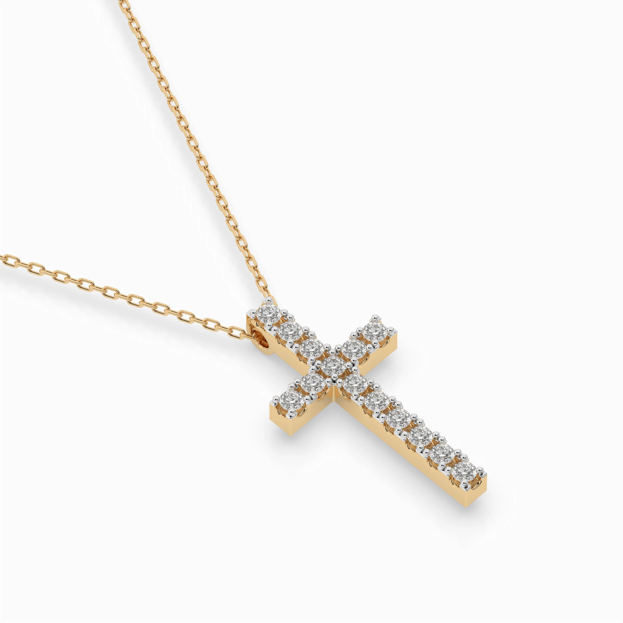 Collier Diamant Suprême Minimalisme ronde 0,2 ct — vue 6