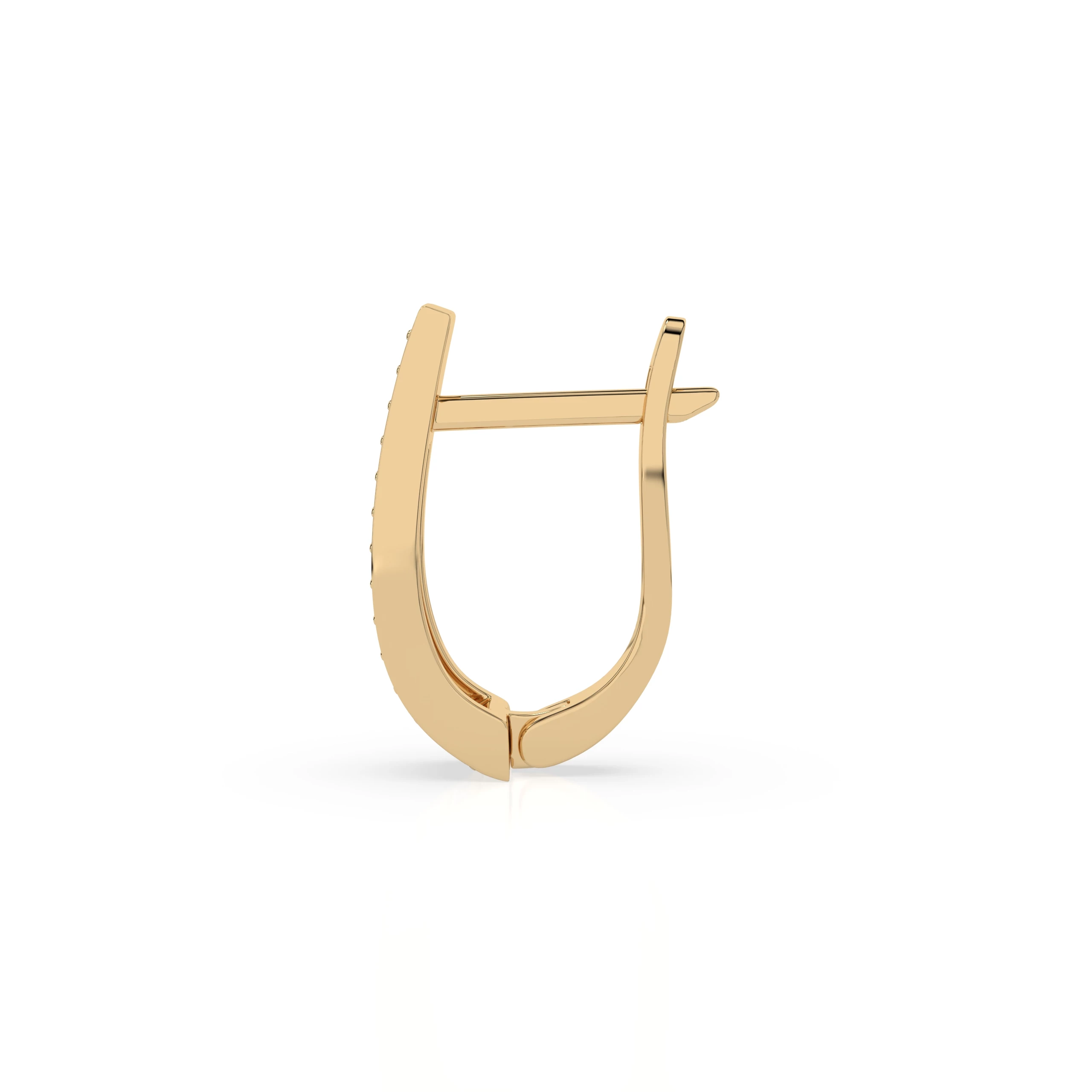 Boucles d'oreilles Bonheur Infini Éternité ronde 0,42 ct — vue 5