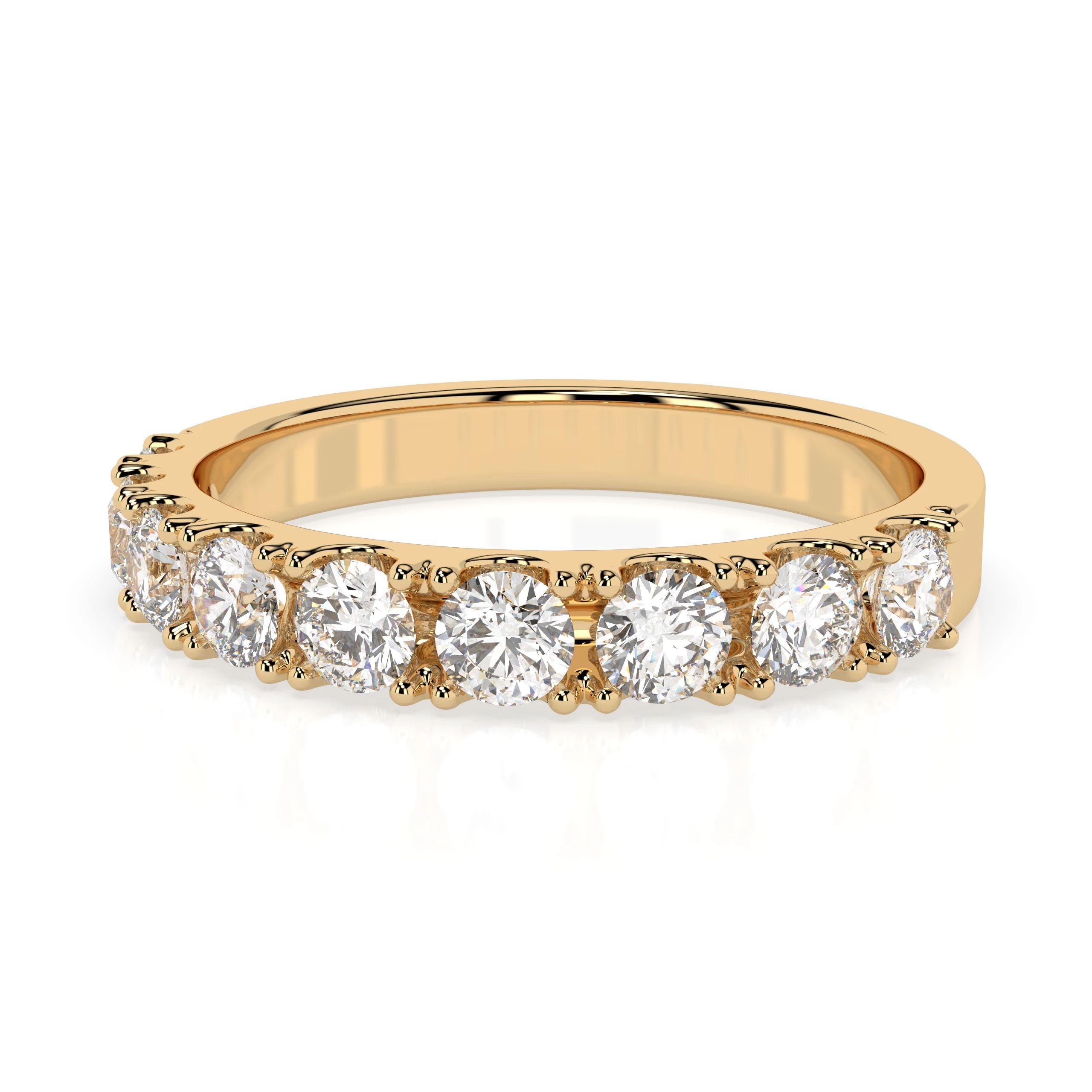 Bague Baiser Divin Éternité ronde 0,78 ct — vue 6