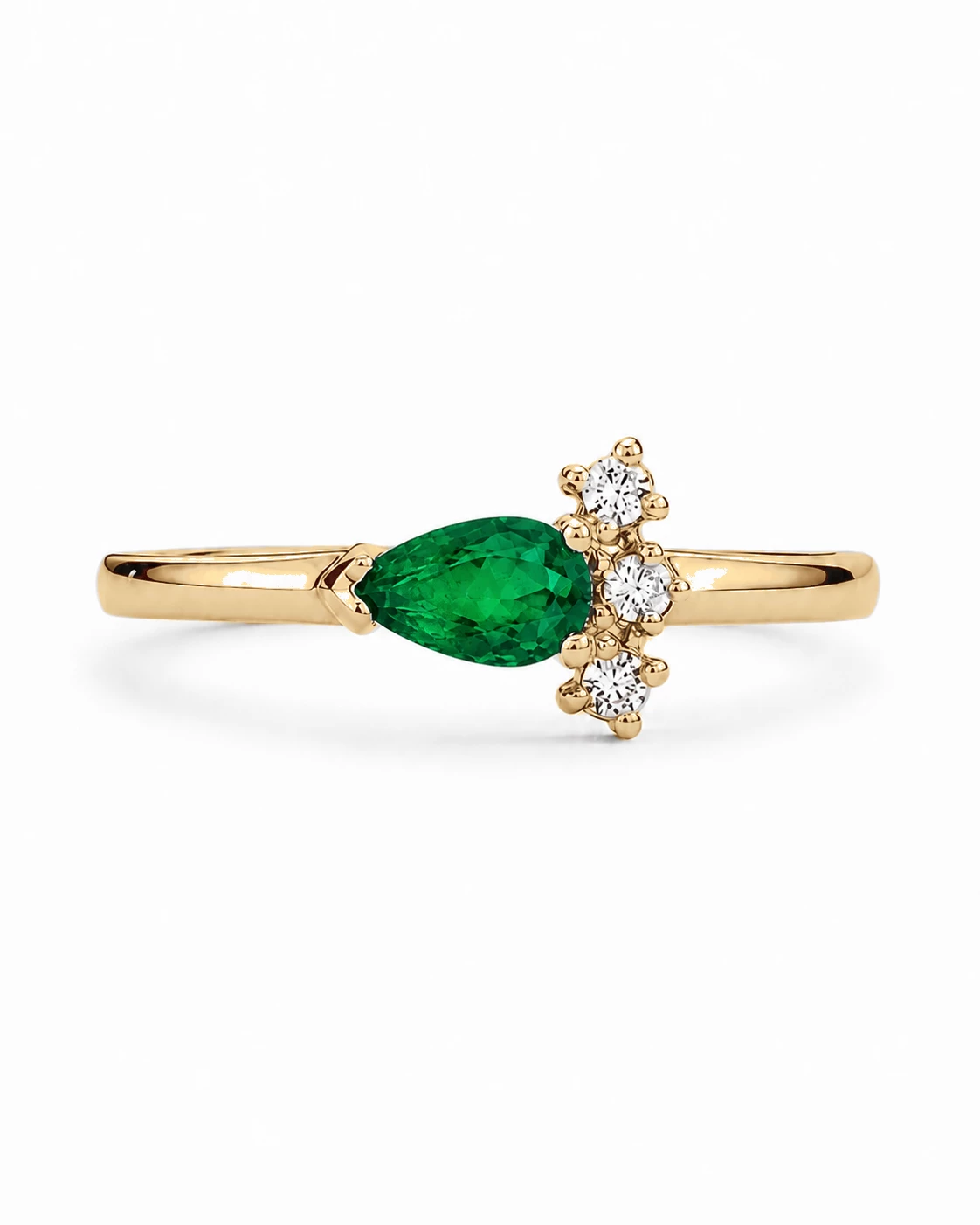 Bague Écrin Triomphal Pierre Précieuse 0,19 ct — vue 9