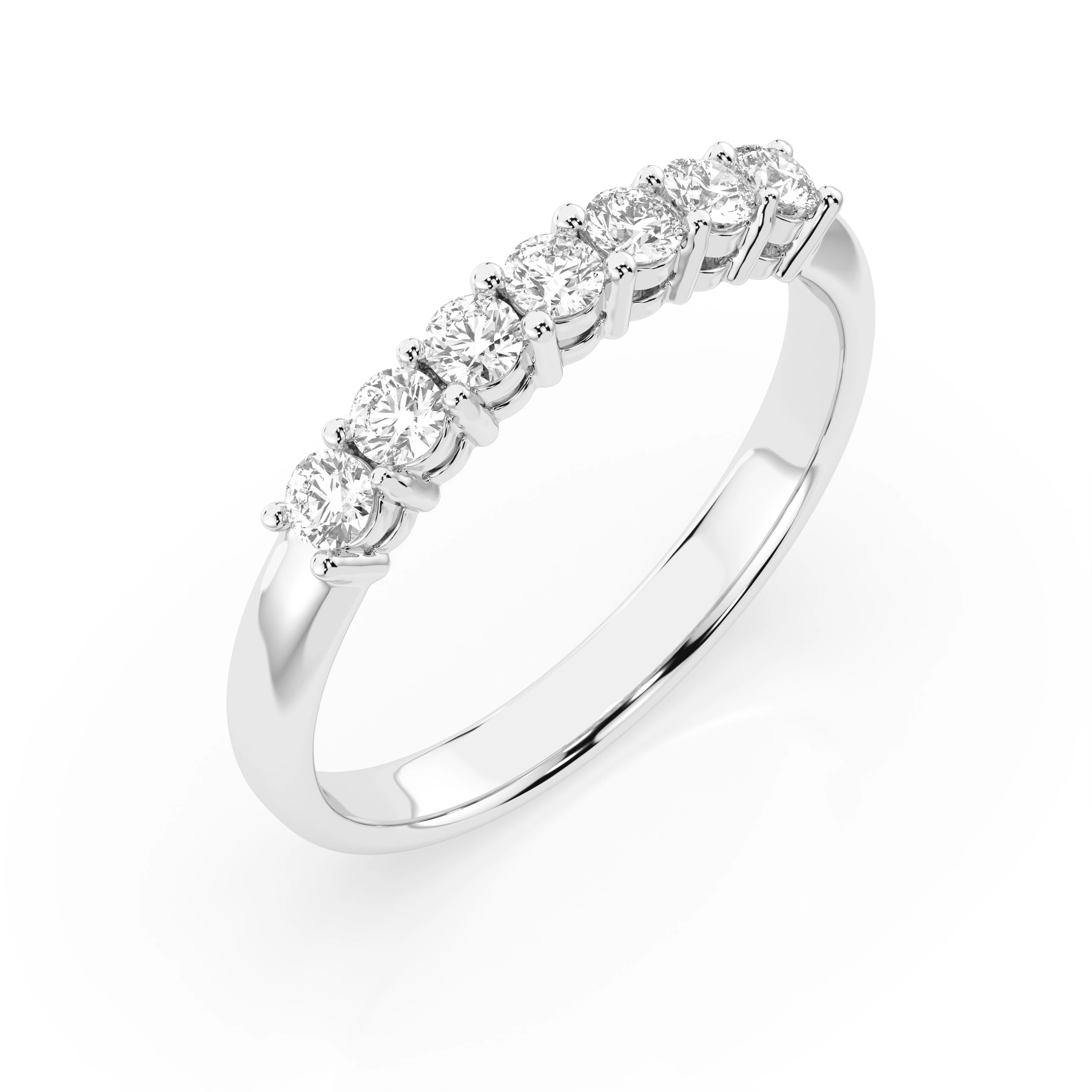 Bague Souvenir Précieux Éternité ronde 0,42 ct — vue 1