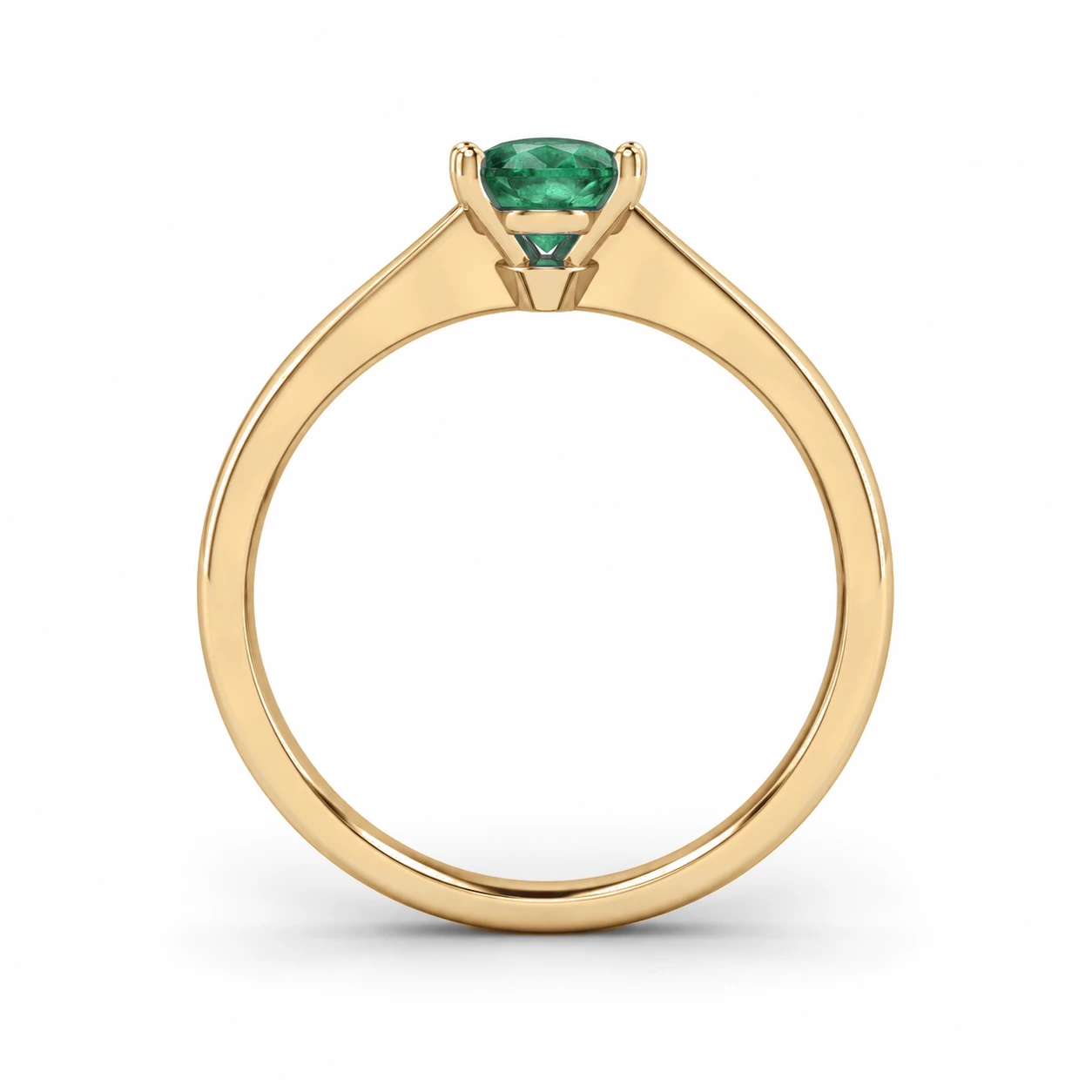 Bague Splendeur Triomphale Pierre Précieuse ovale 0,42 ct — vue 8